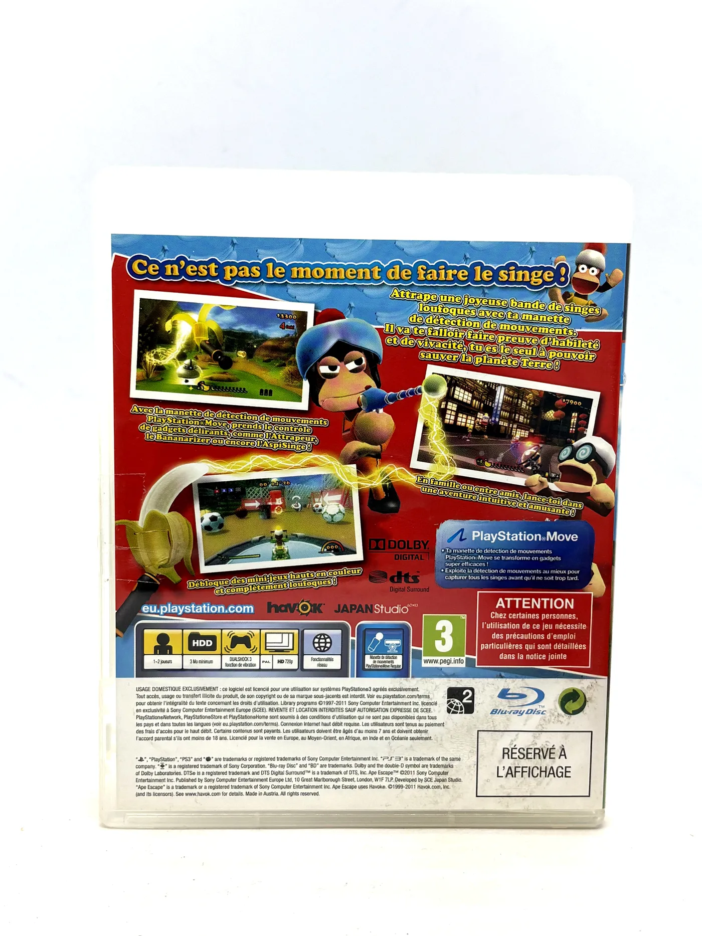 Ape Escape PS3 (Promo)