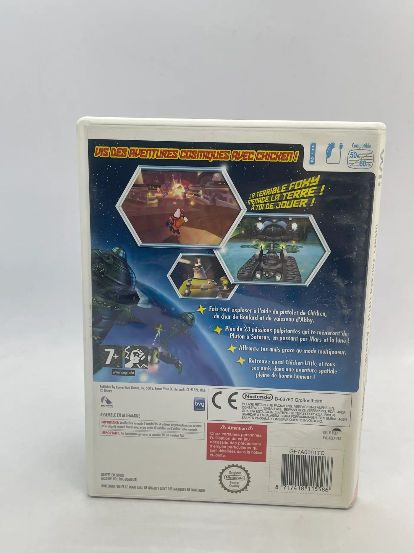 Chicken Little Ace in Action Nintendo Wii