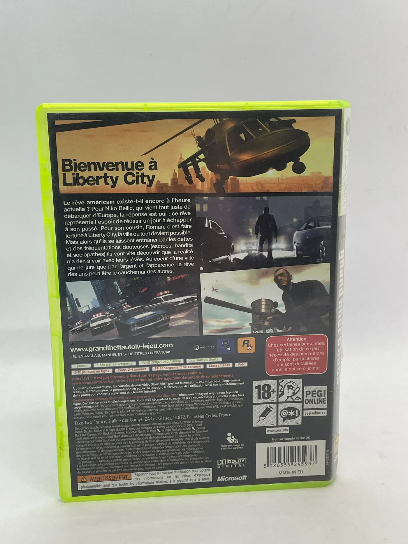 Grand Theft Auto IV XBOX 360