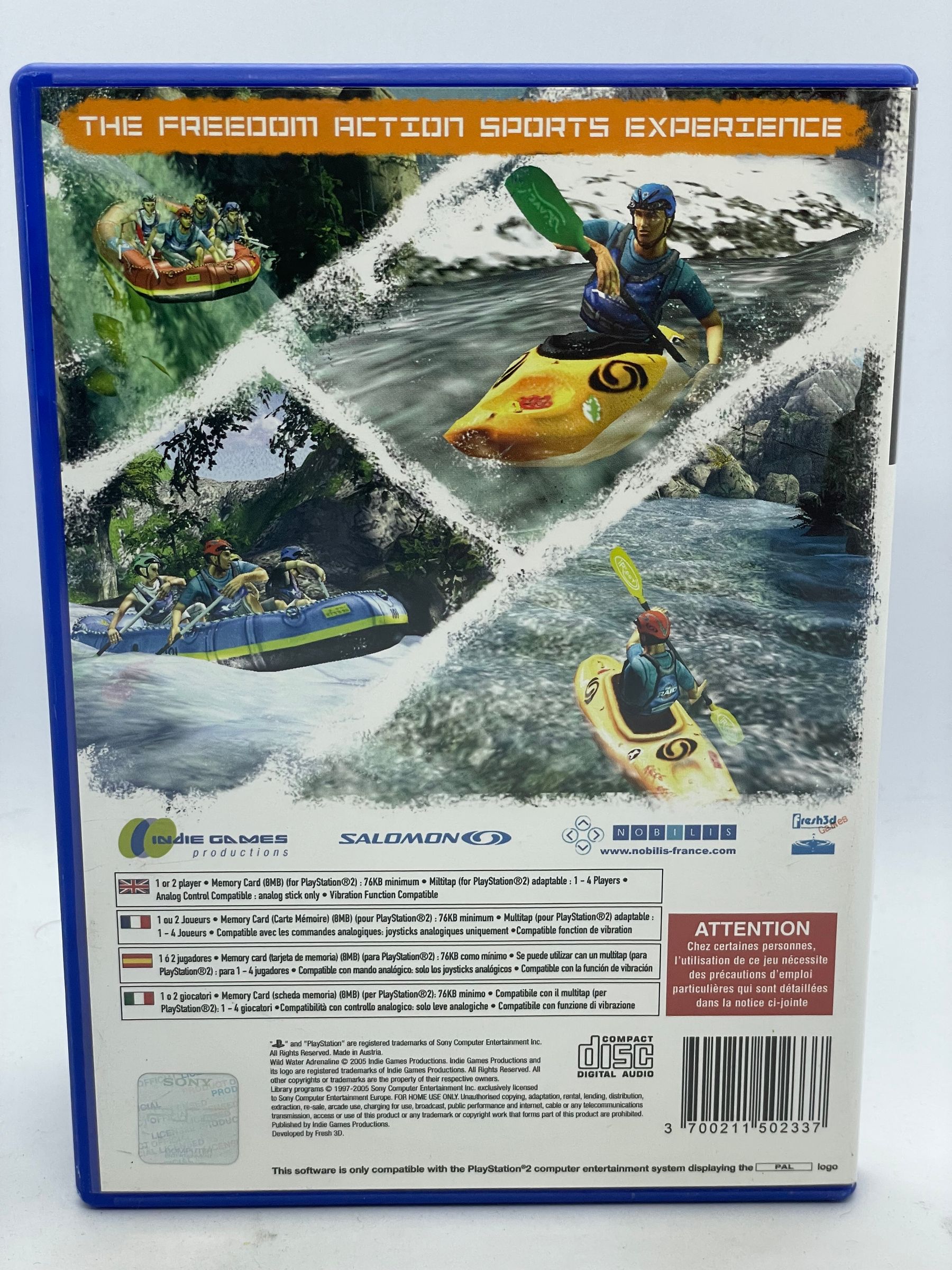 Wild Water Adrenaline PS2