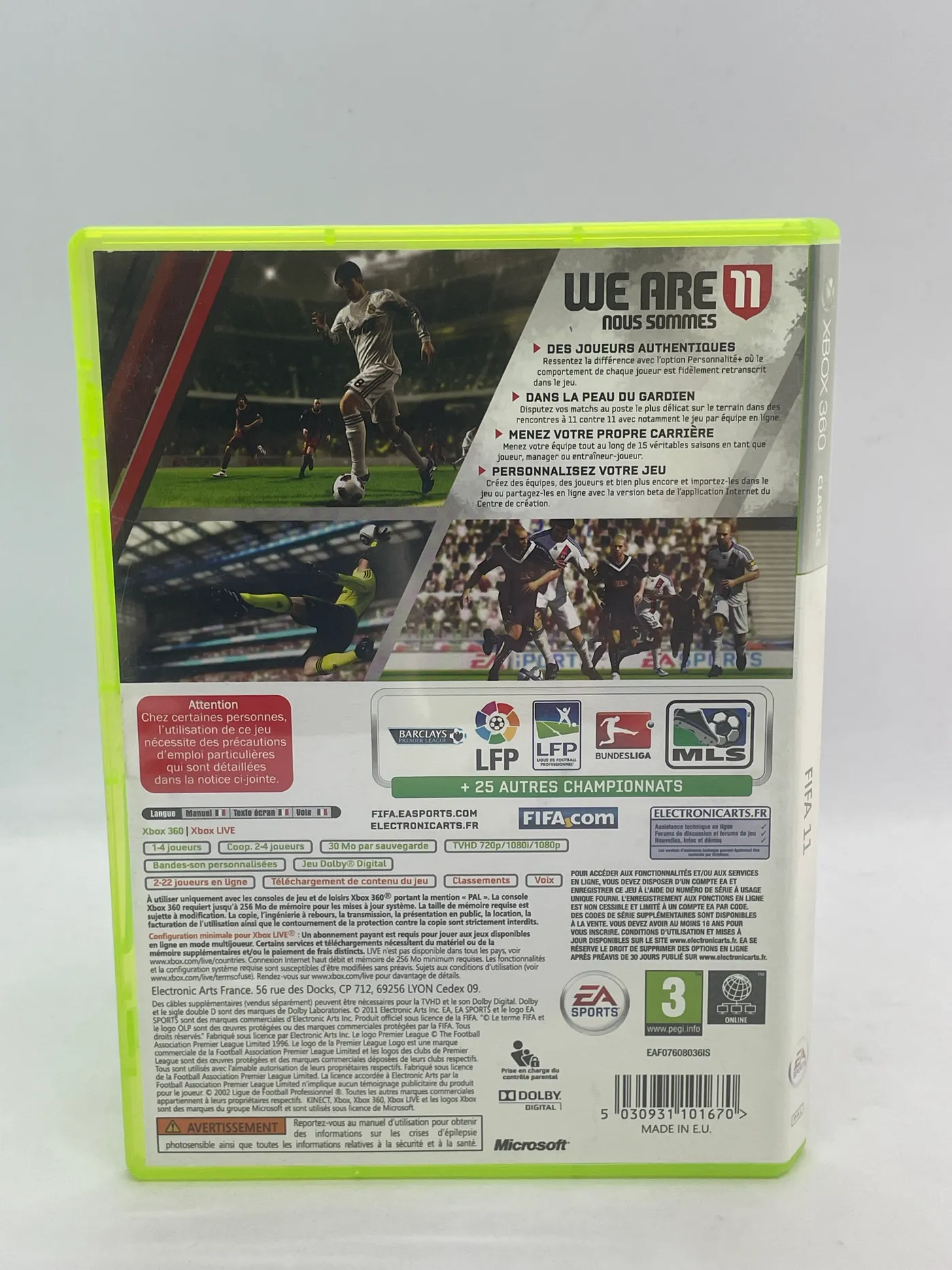 FIFA 11 Xbox 360