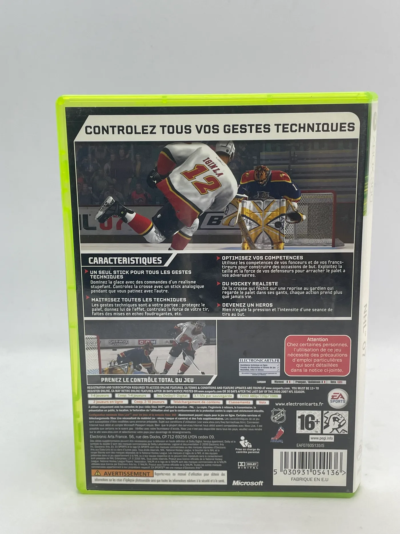 NHL 07 Xbox 360
