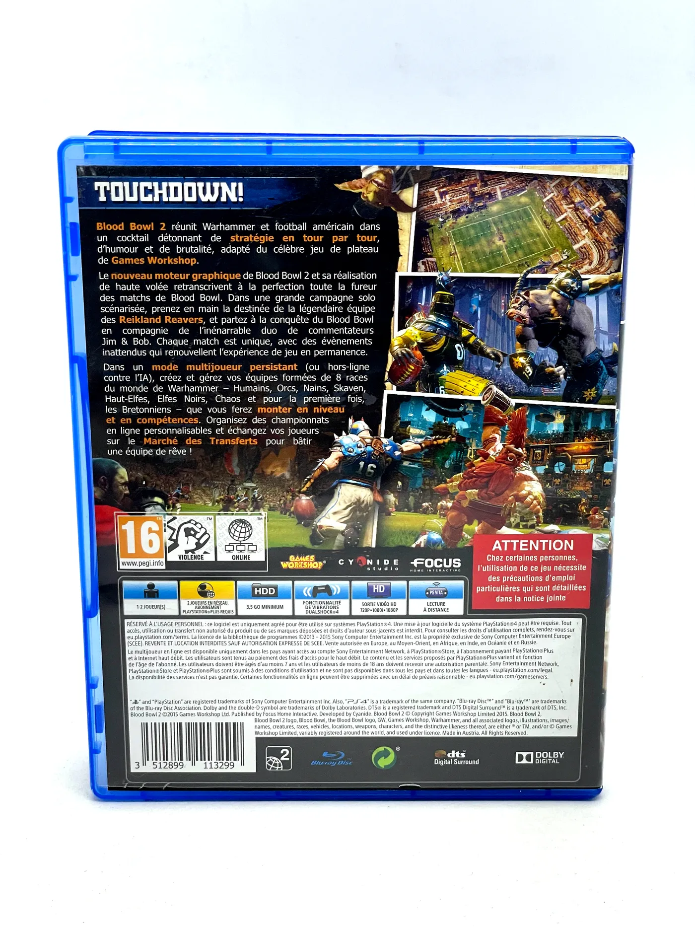Blood Bowl II PS4