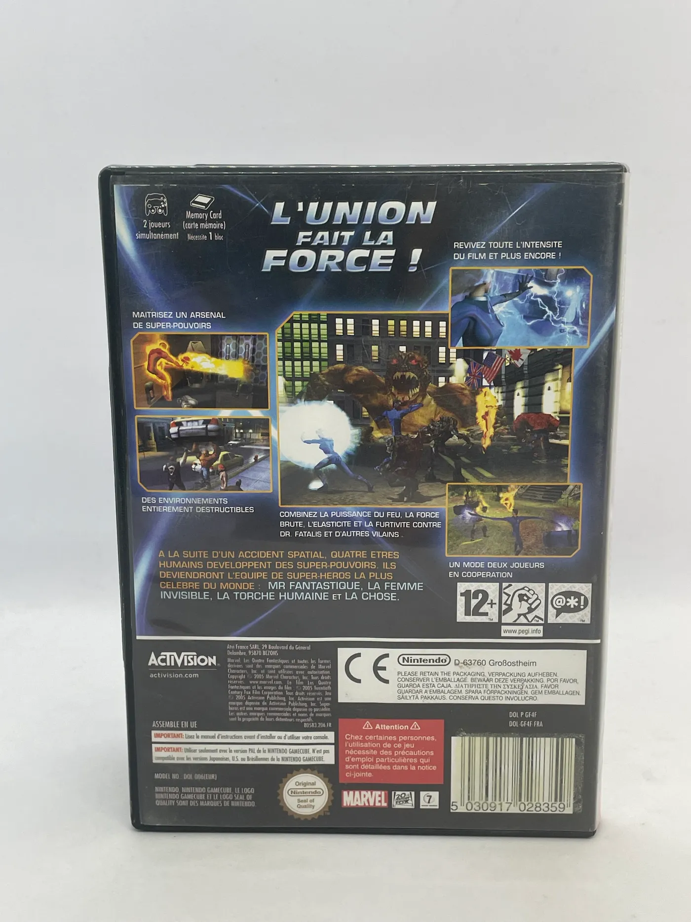 Fantastic Four Nintendo GameCube