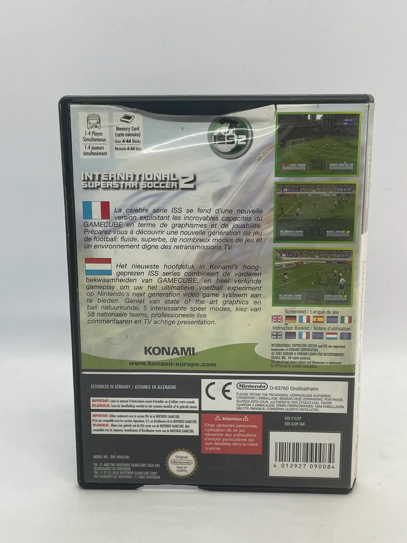 International Superstar Soccer 2 Nintendo GameCube