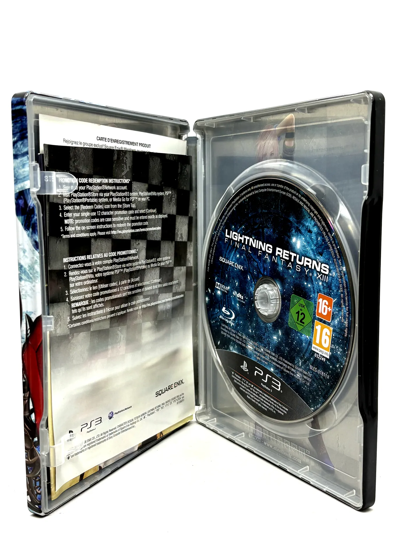 Lightning Returns: Final Fantasy XIII PS3 Steelbook
