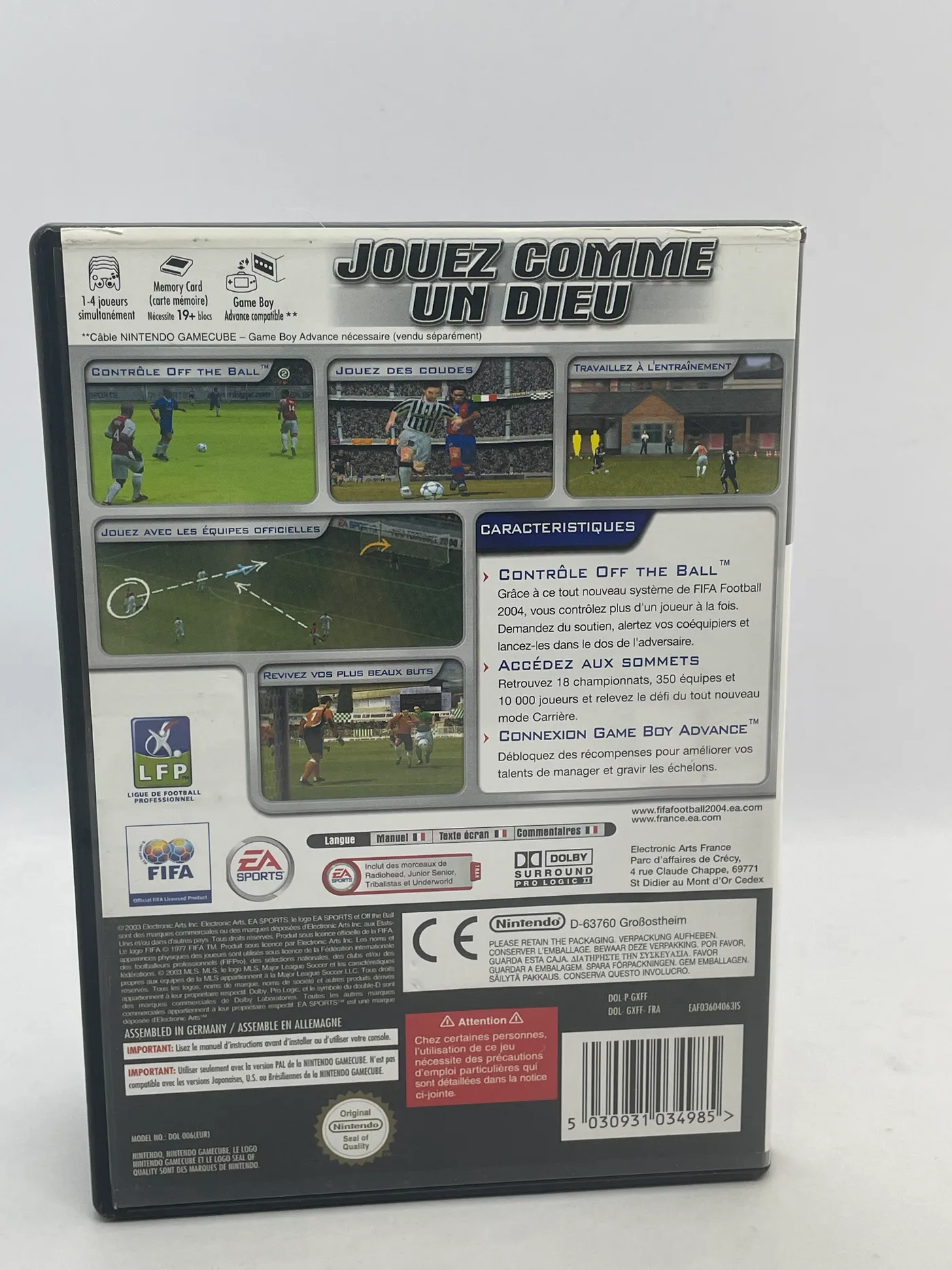 FIFA Football 2004 Nintendo GameCube