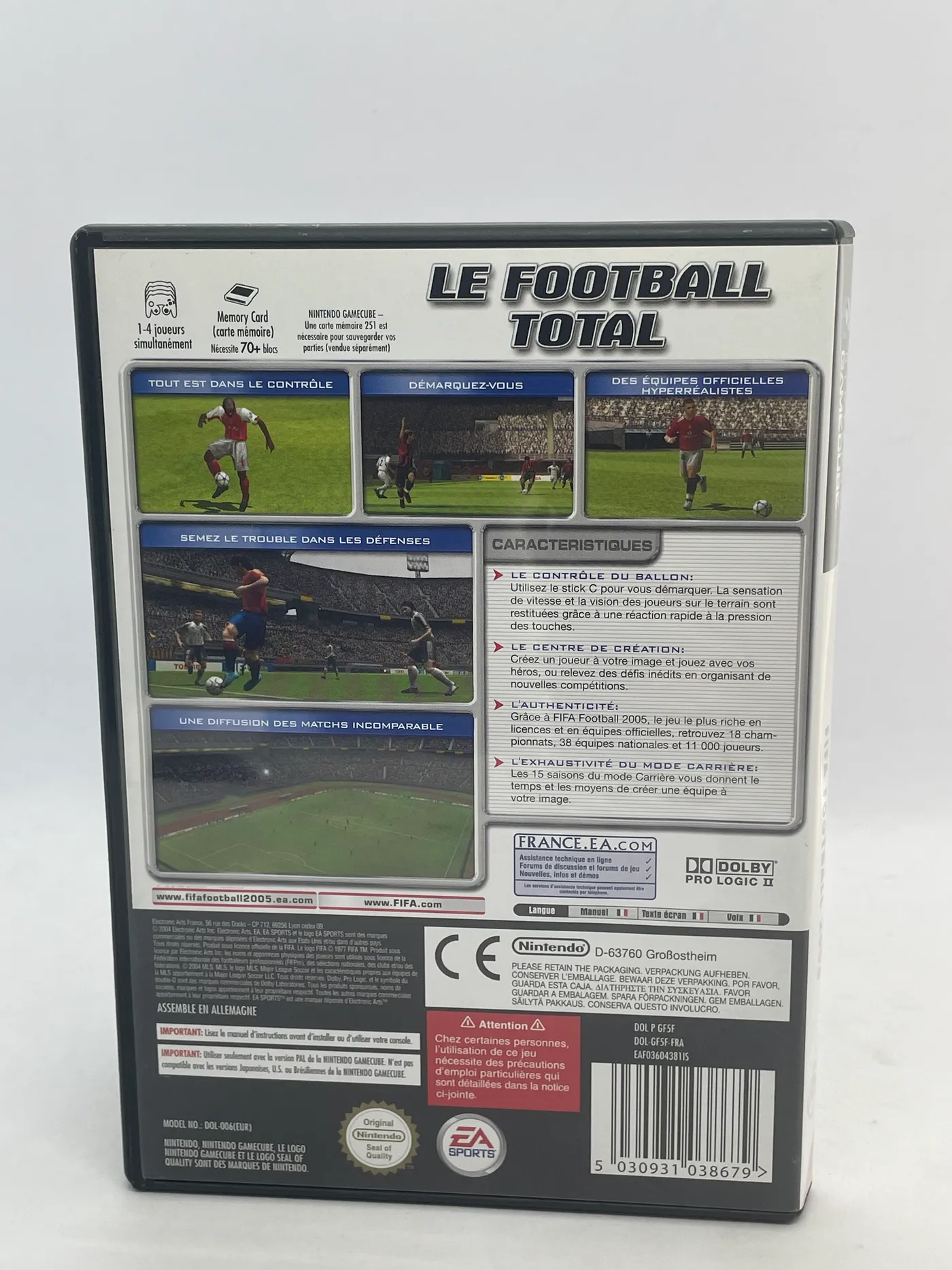 FIFA Football 2005 Nintendo GameCube (FR)