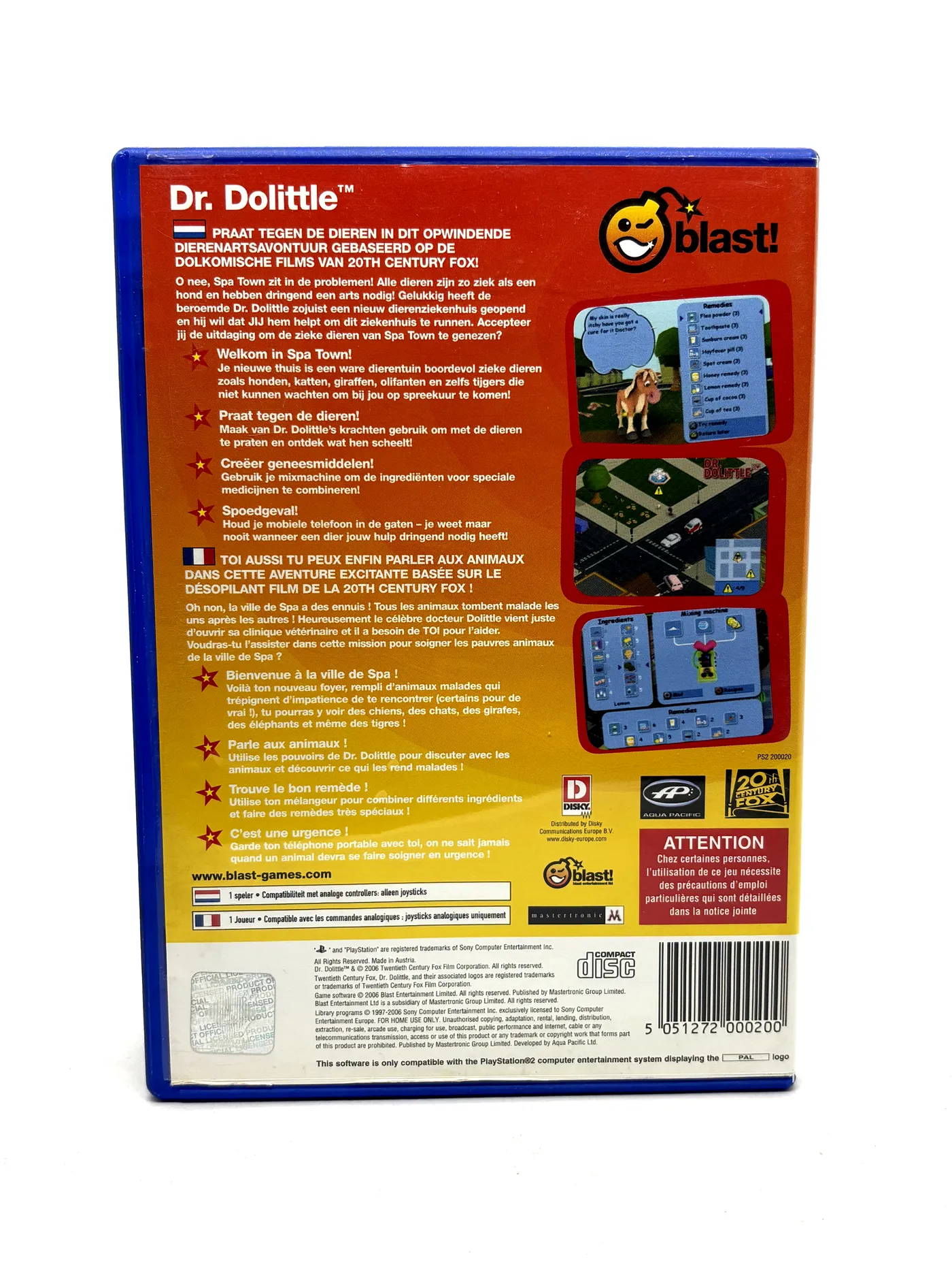 Dr. Dolittle PS2