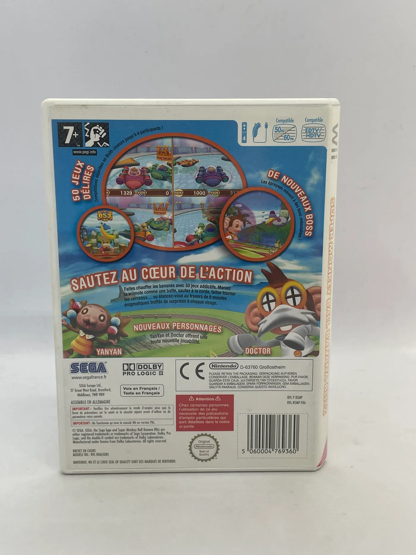 Super Monkey Ball Banana Blitz Nintendo Wii