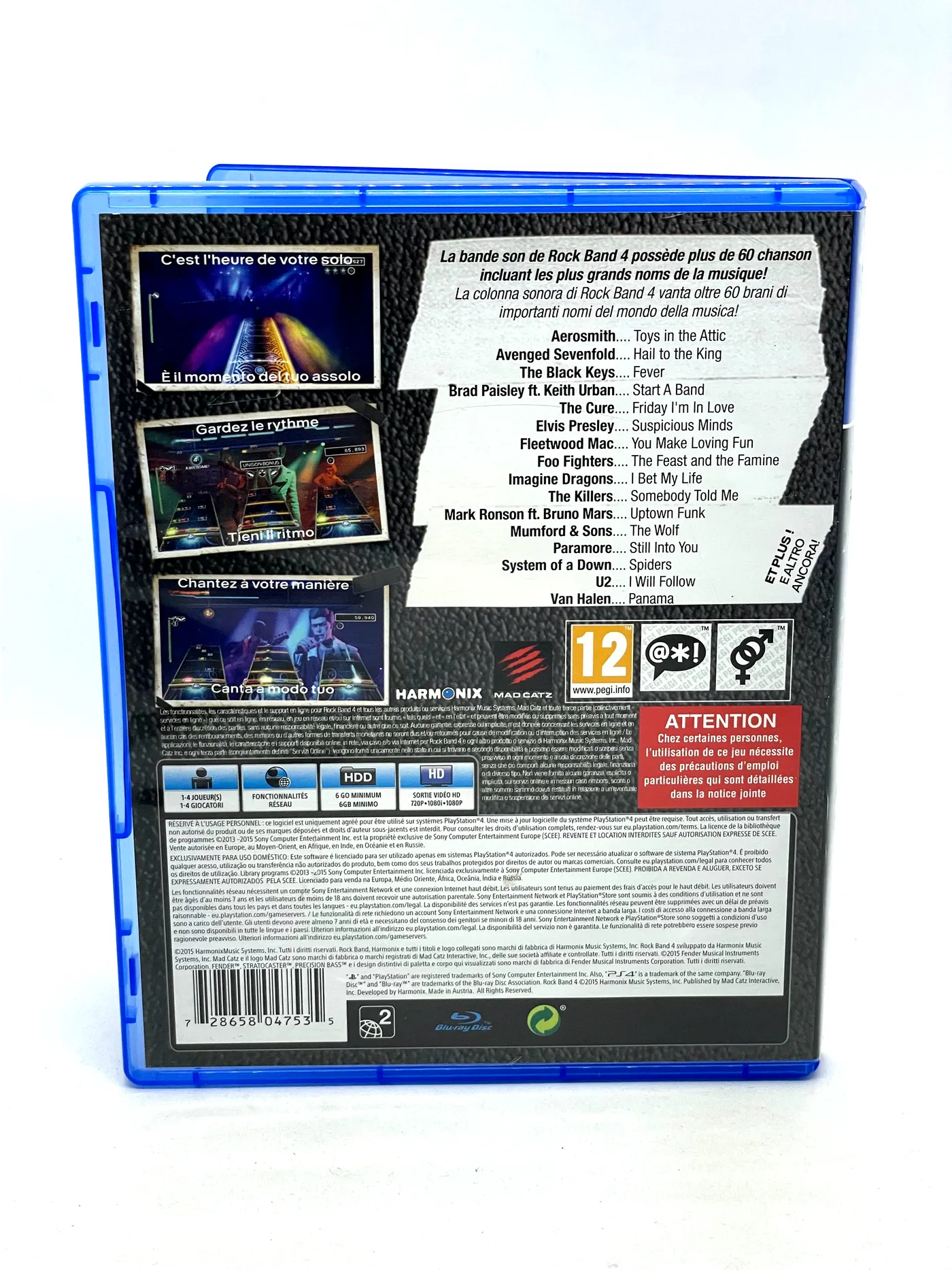Rock Band 4 PS4