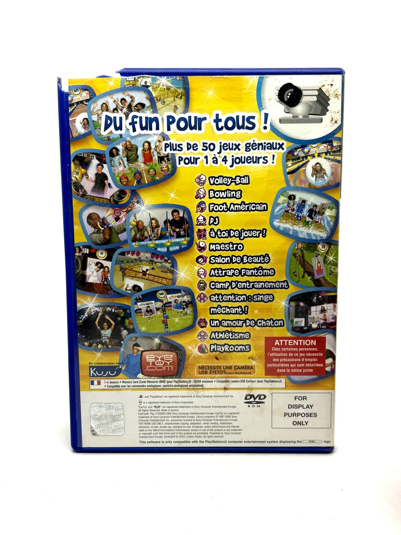 EyeToy Play 3 PS2 (Promo)