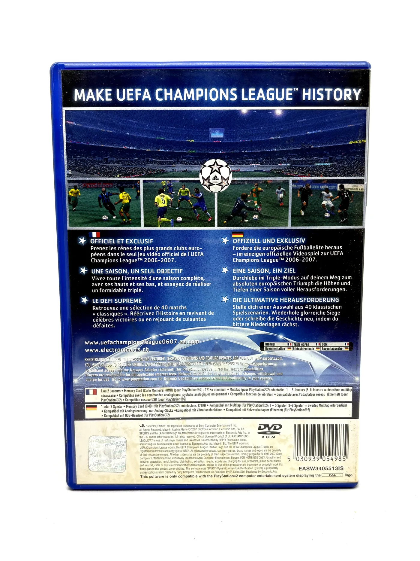 UEFA Champions League 2006-2007 PS2 (FR)