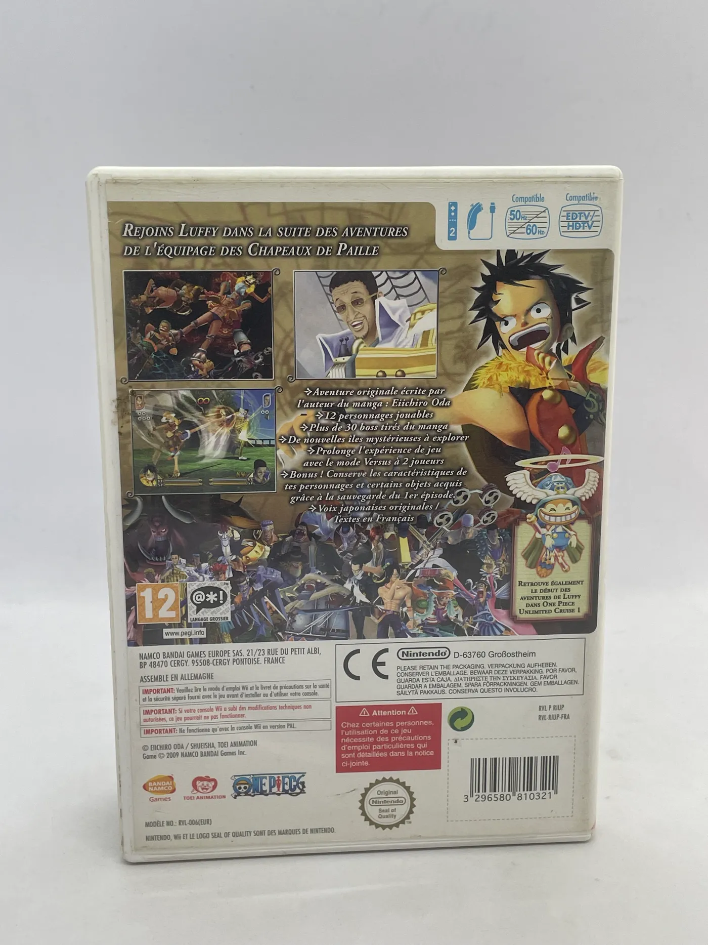 One Piece Unlimited Cruise 2 Nintendo Wii
