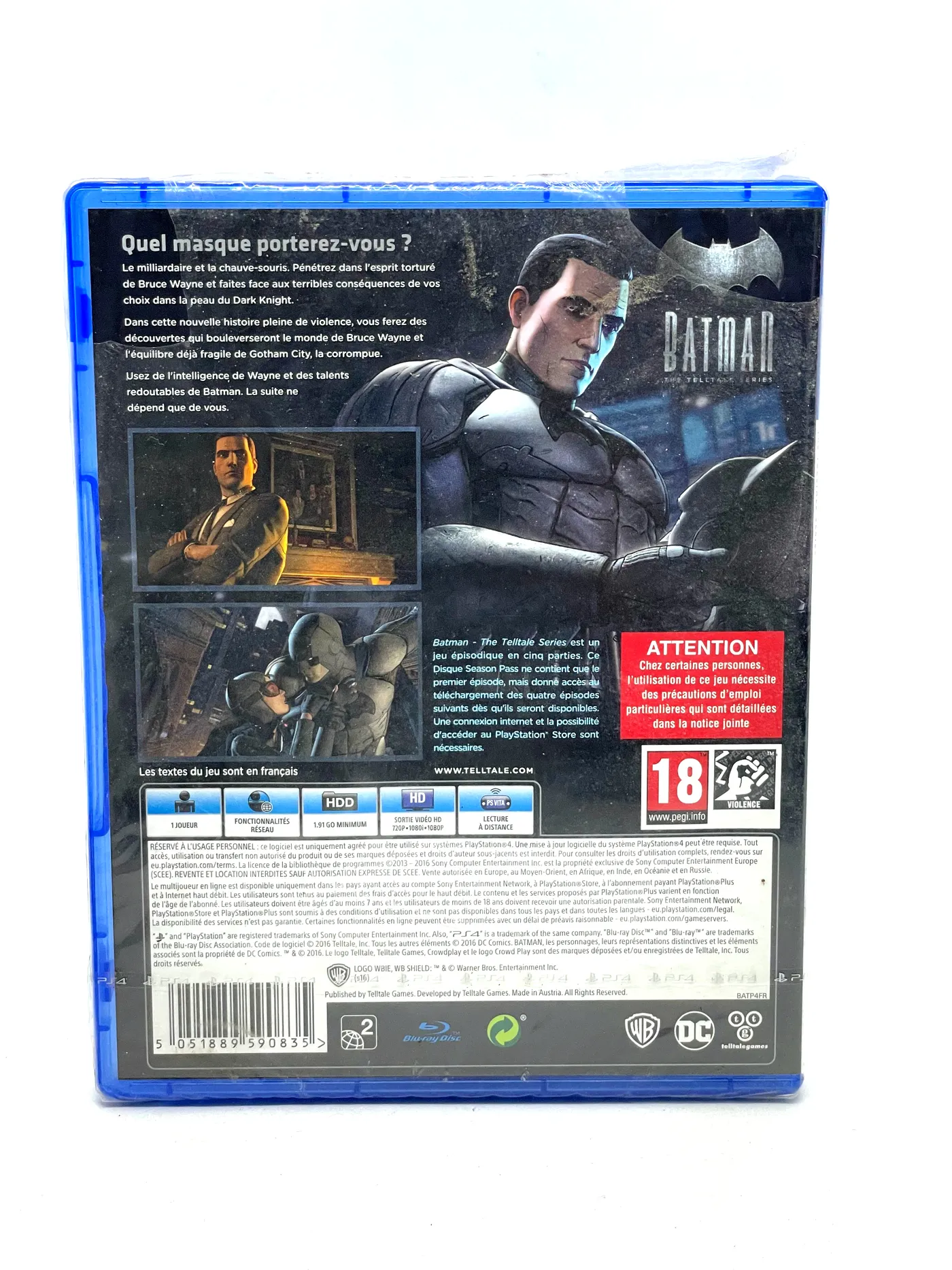 Batman The Telltale Series PS4 (Nowa w folii)