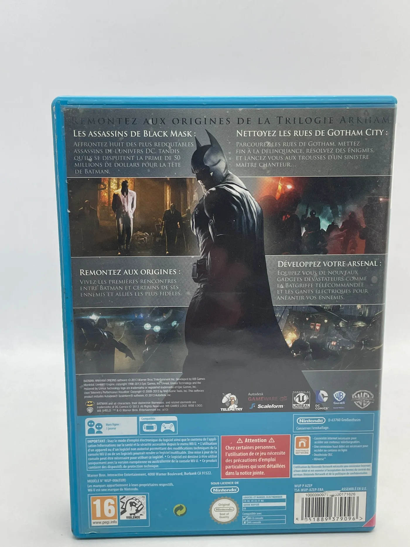 Batman Arkham Origins Wii U