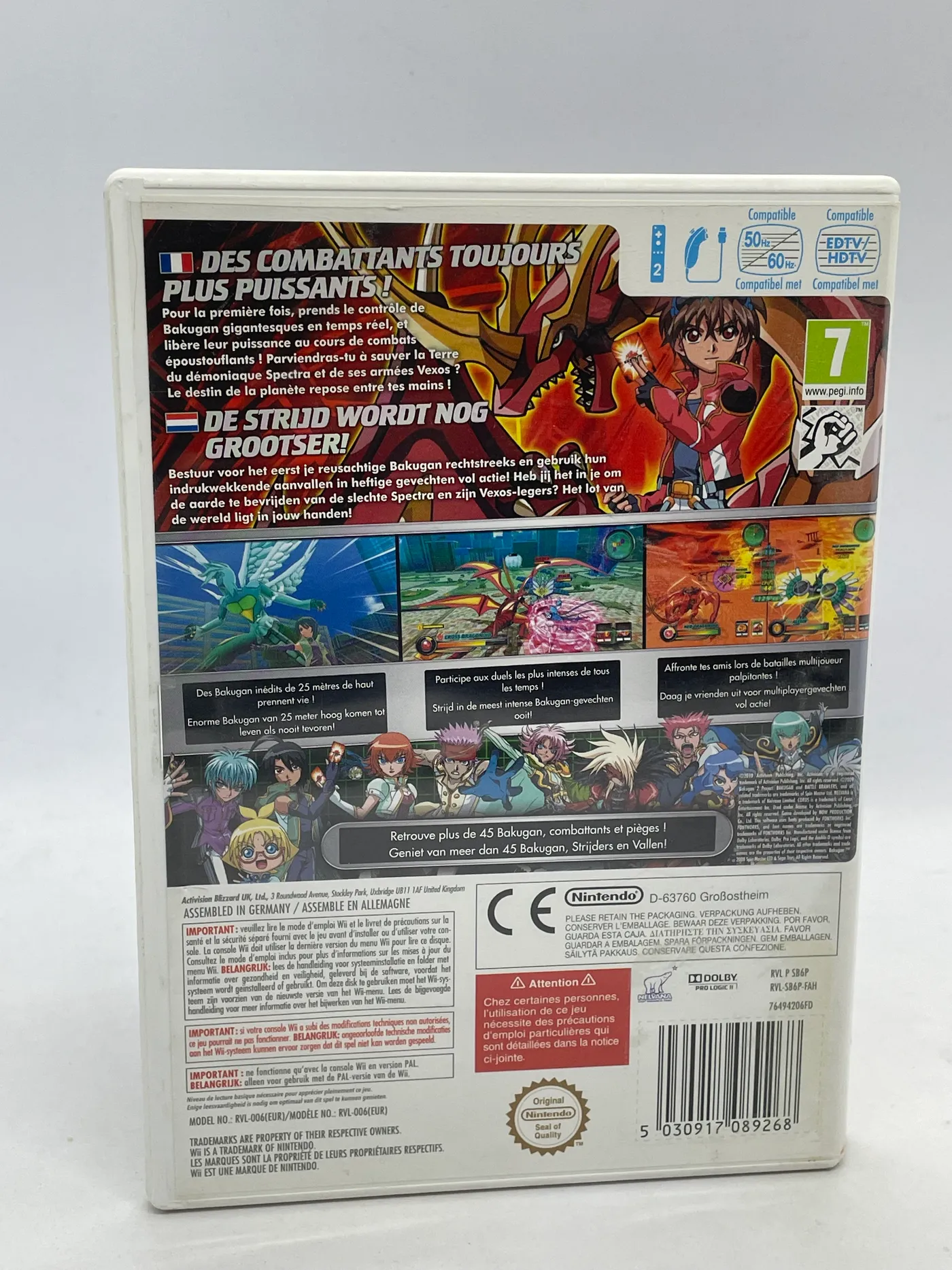 Bakugan Defenders of the Core Nintendo Wii