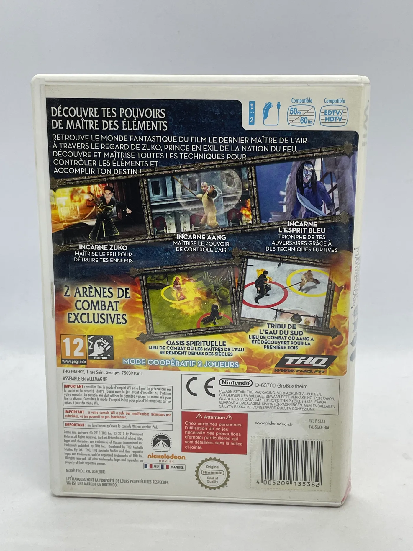 The Last Airbender Nintendo Wii