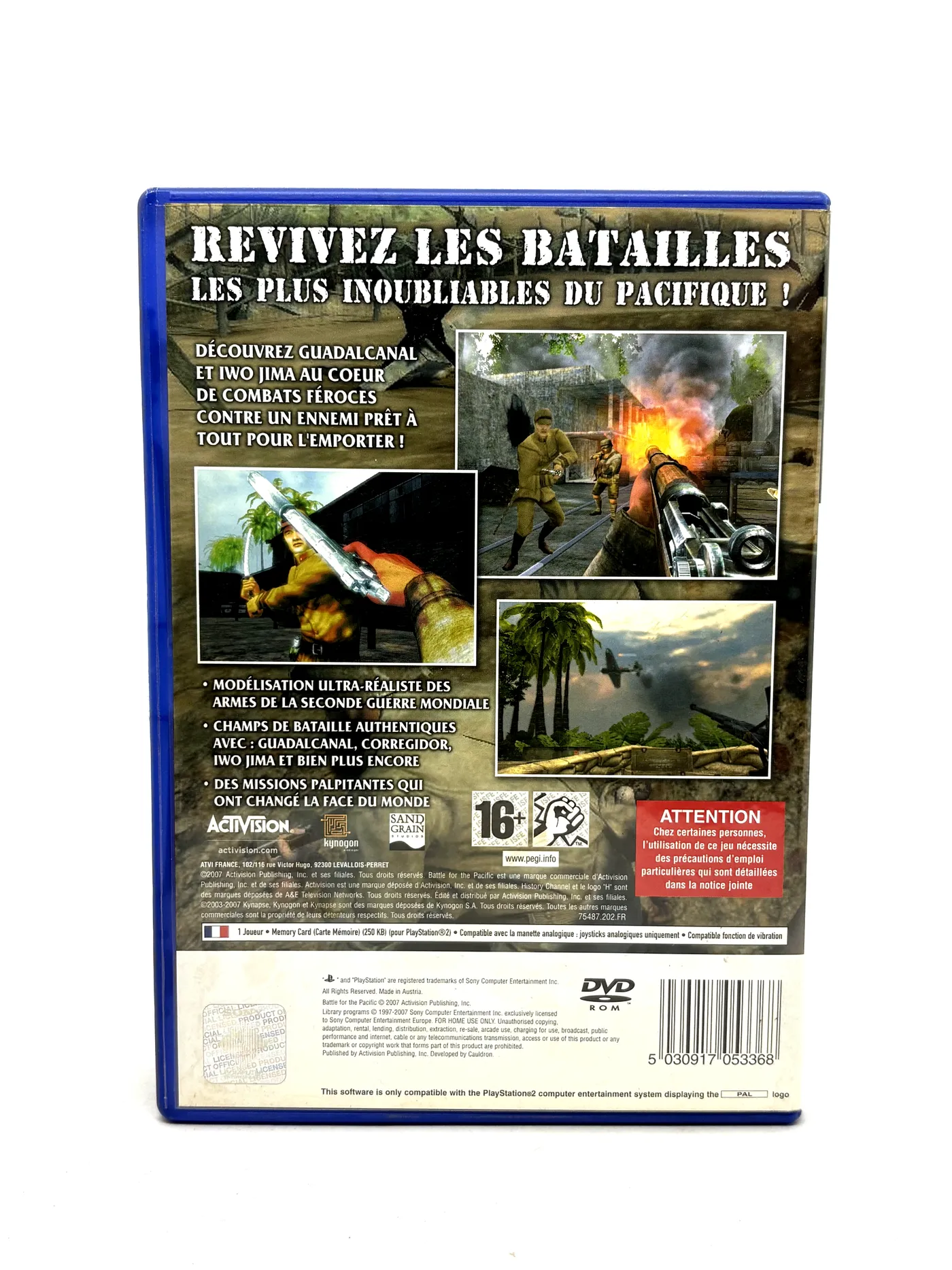 Battle for the Pacific PS2