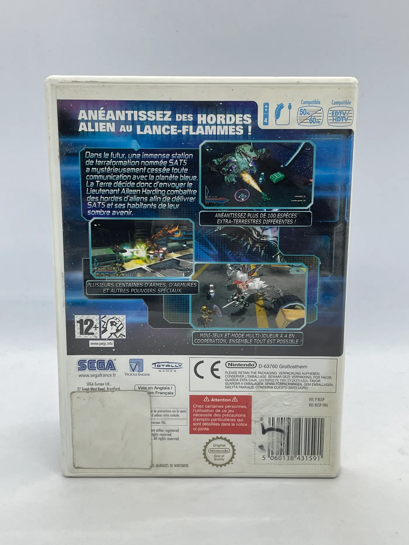 Alien Syndrome Nintendo Wii