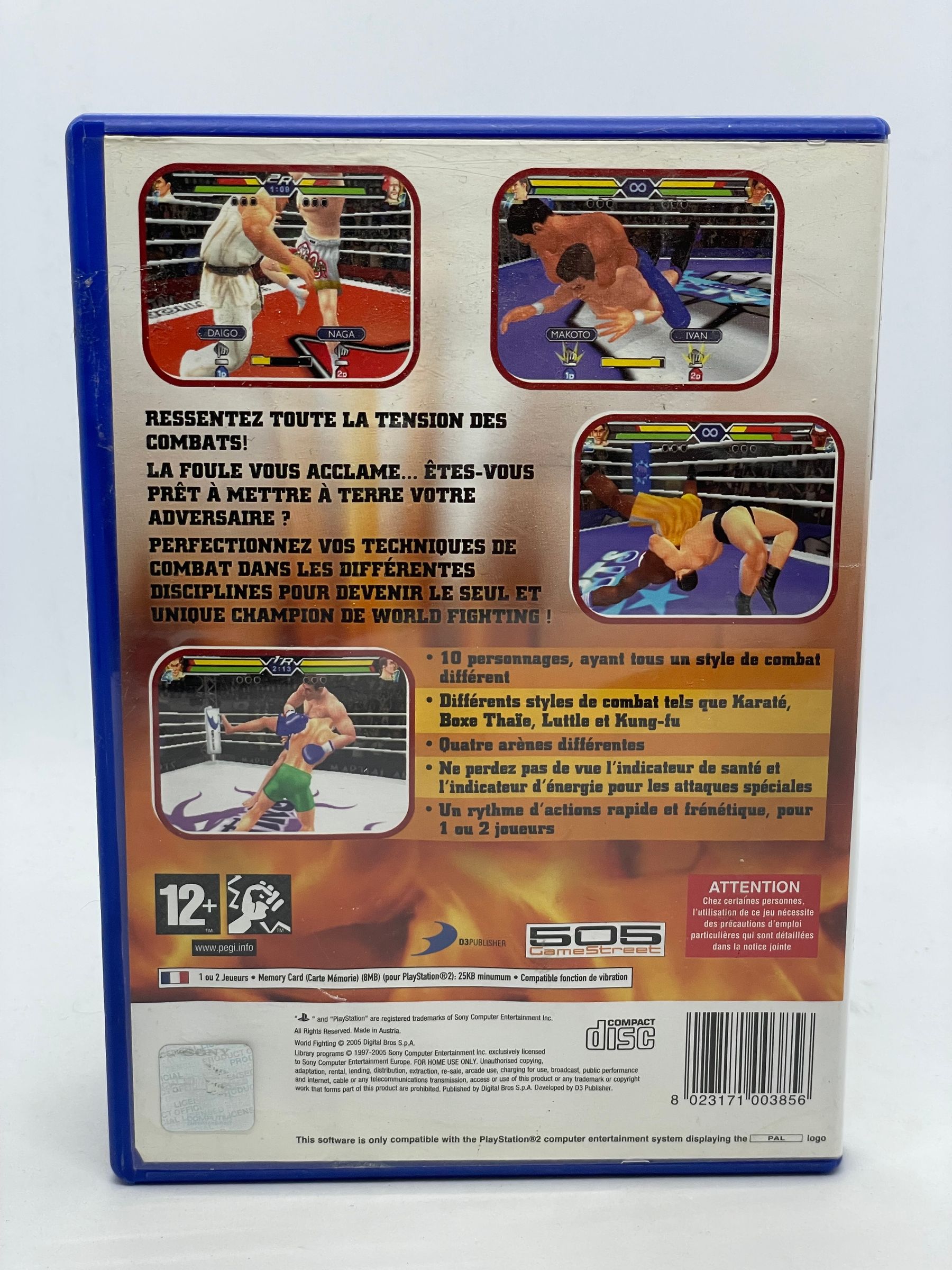 World Fighting PS2