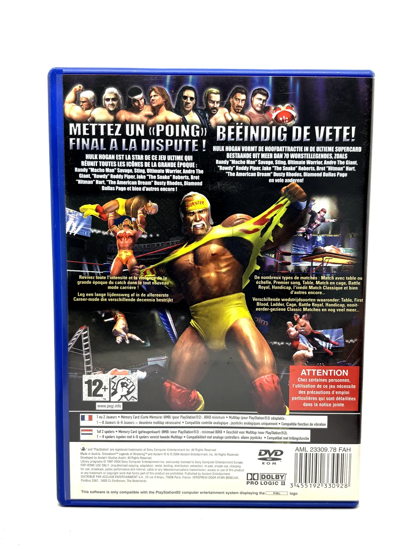 Showdown Legends of Wrestling PS2