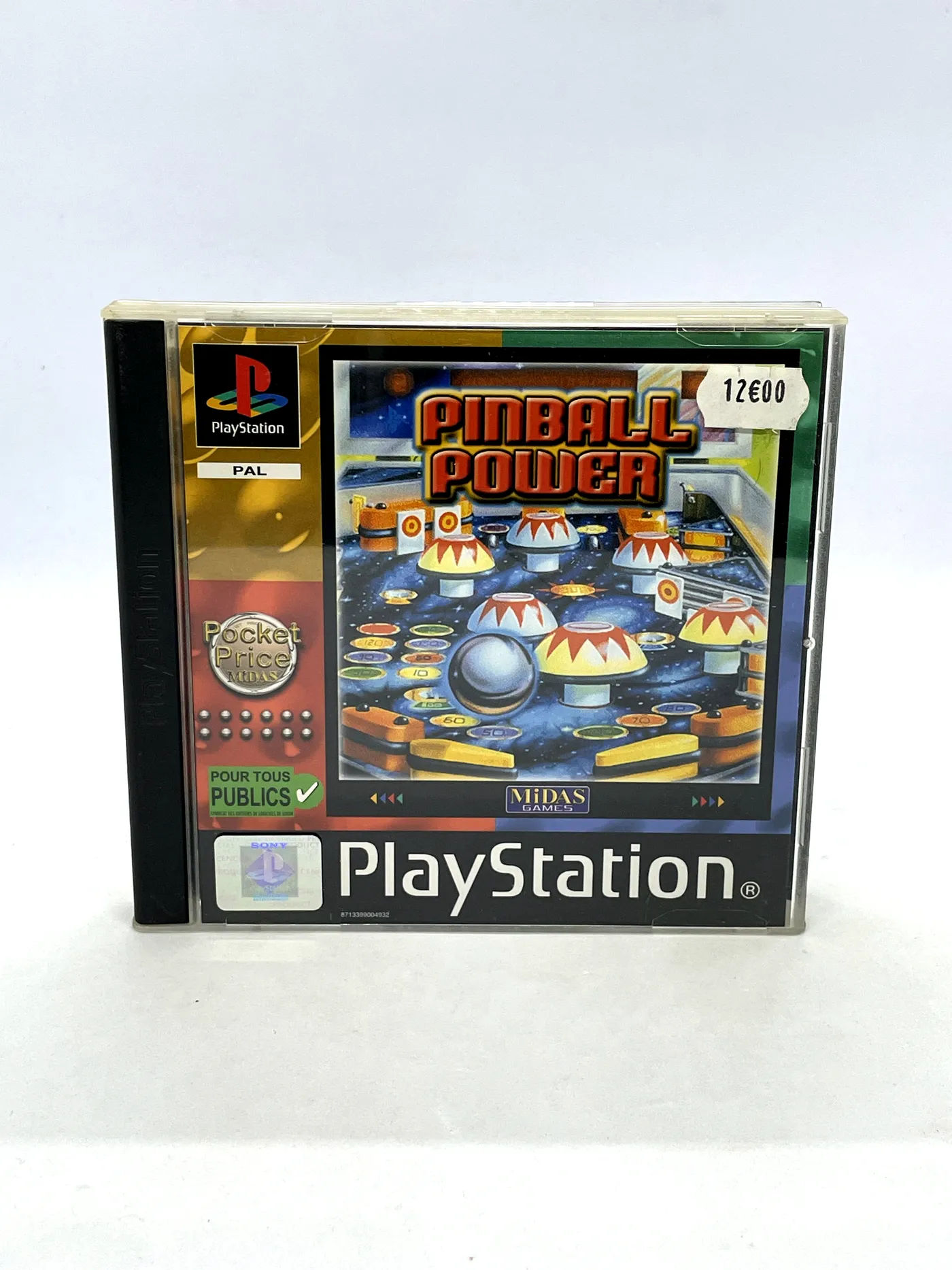 Pinball Power PS1 PSX