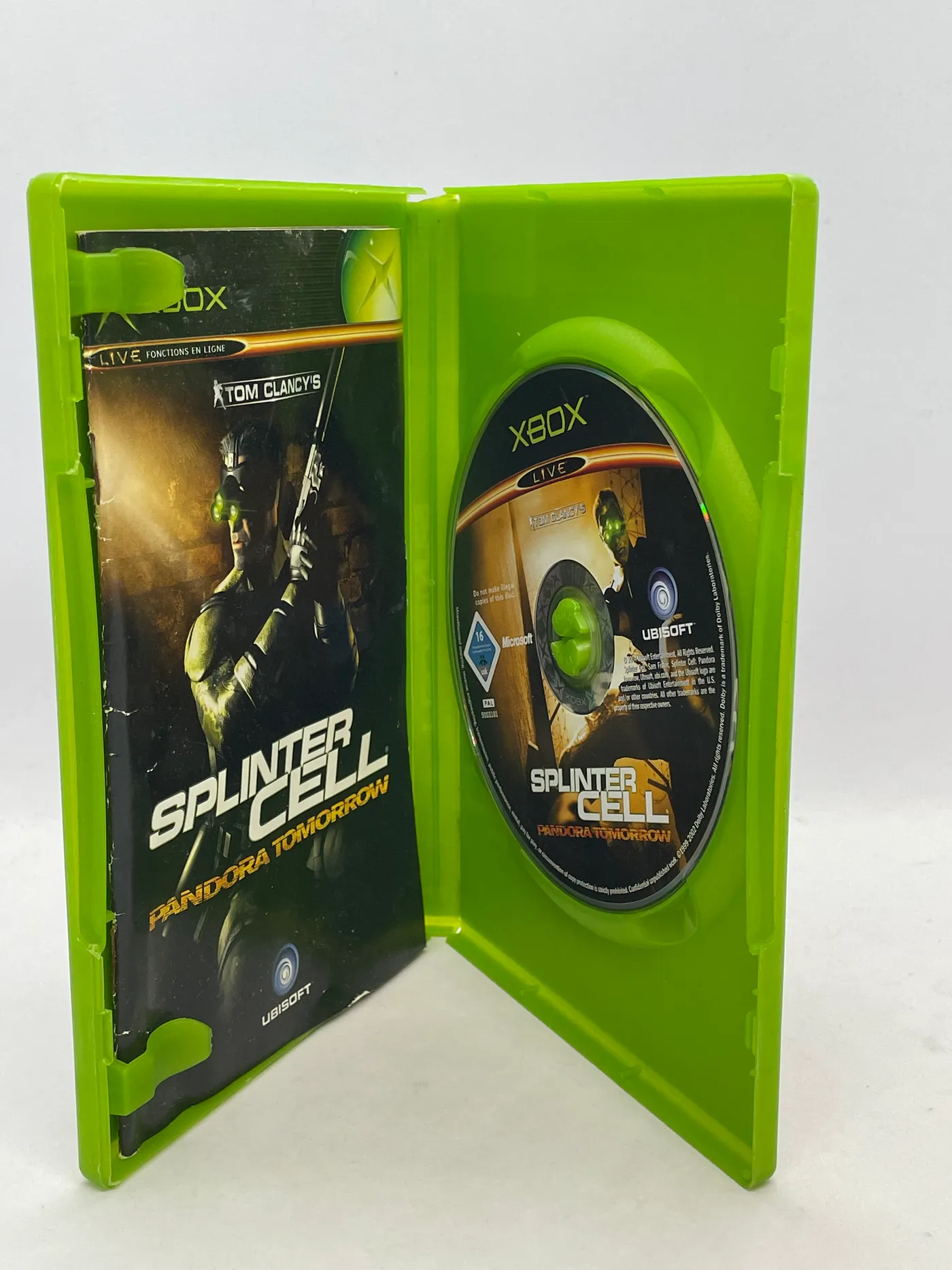Splinter Cell Pandora Tomorrow Xbox
