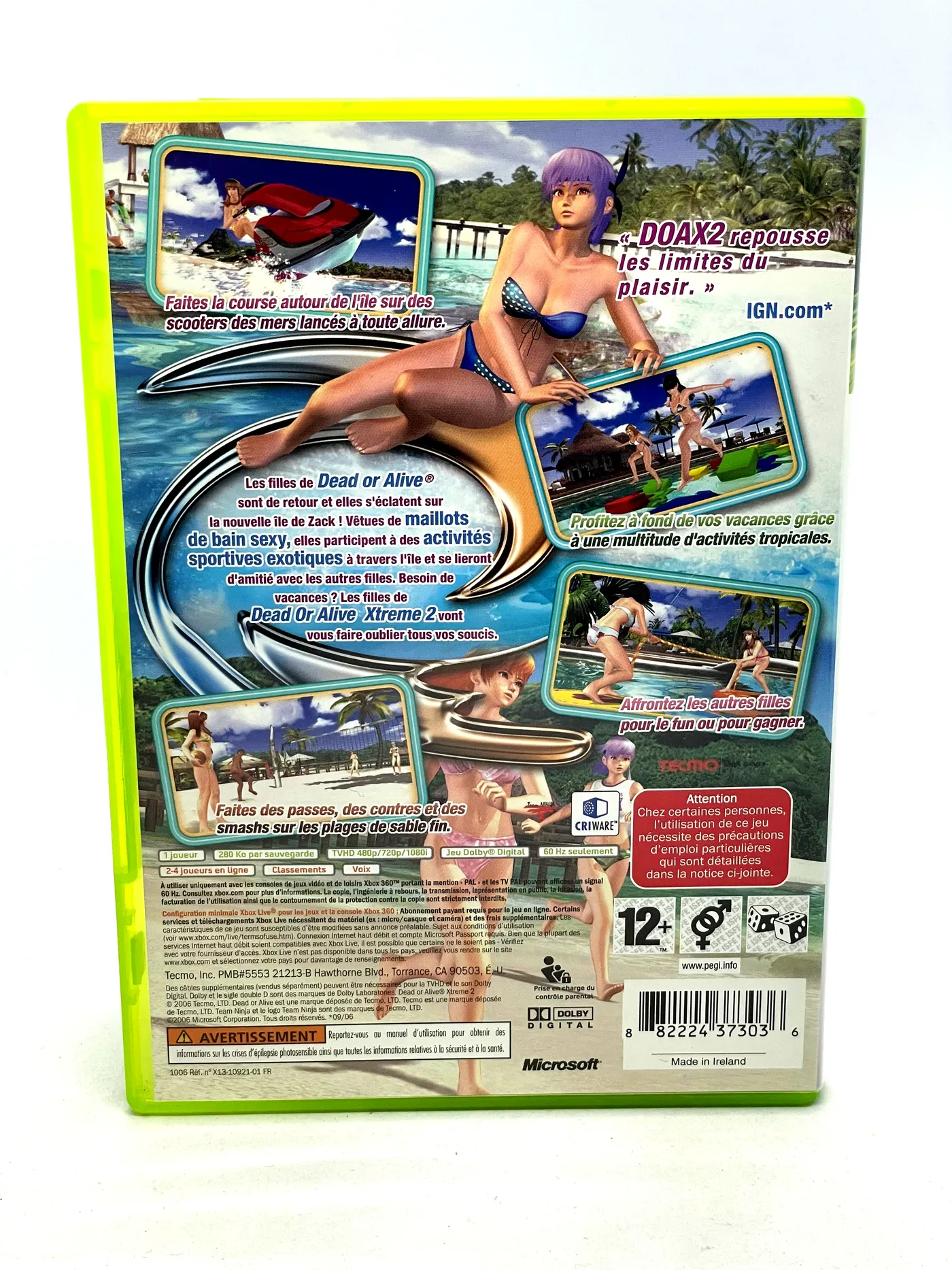 Dead or Alive Xtreme 2 Xbox 360