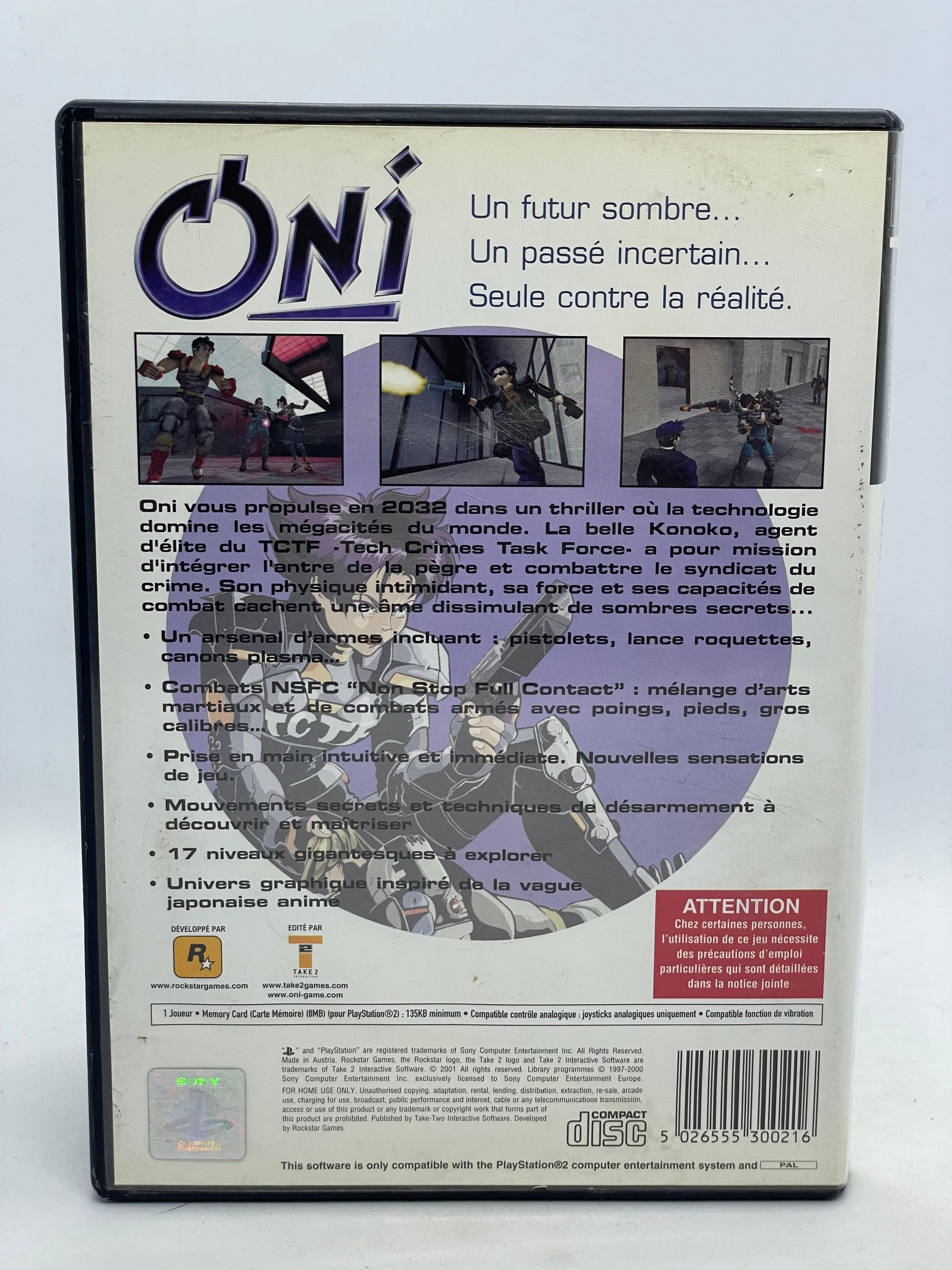 Oni PS2 (FR)