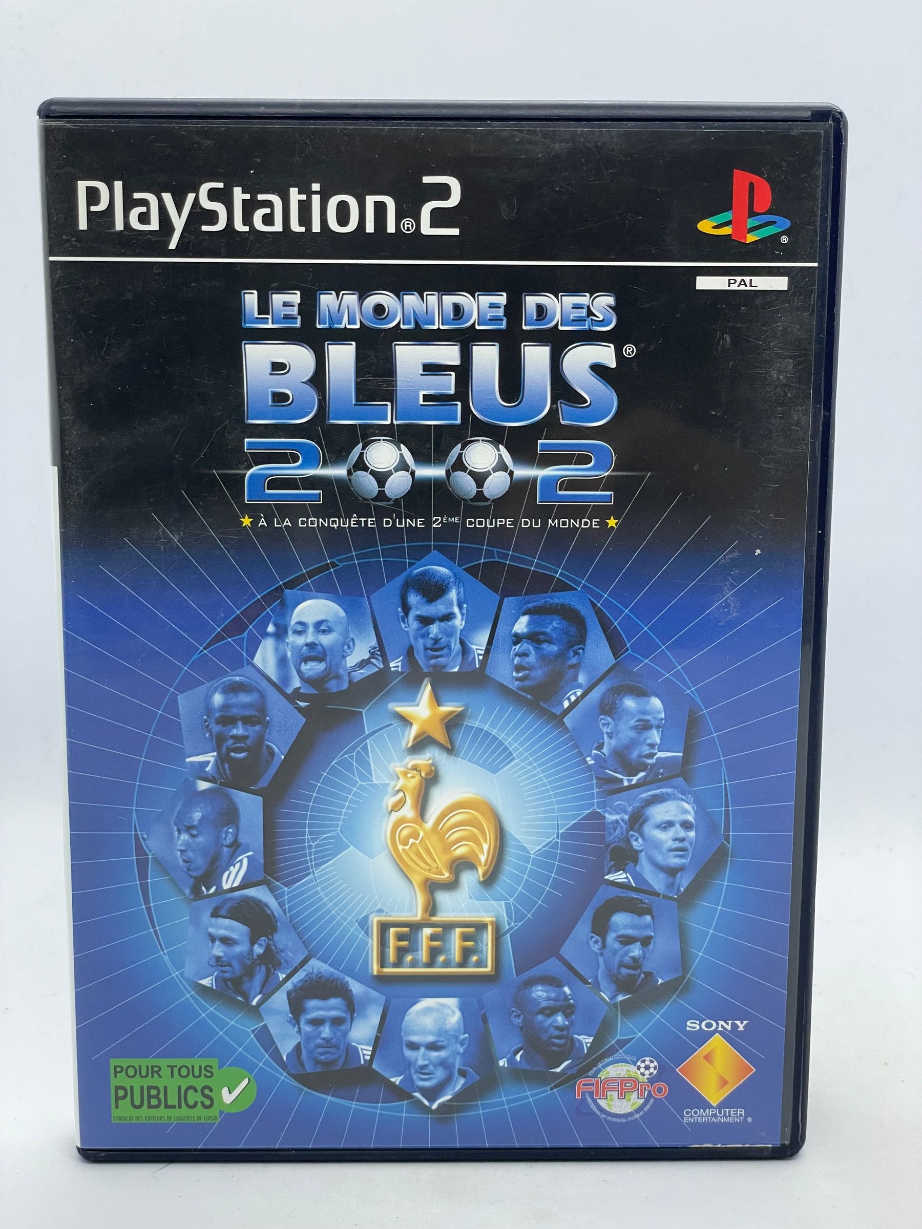 Le Monde des Bleus 2002 PS2 (FR) (promo - rare)