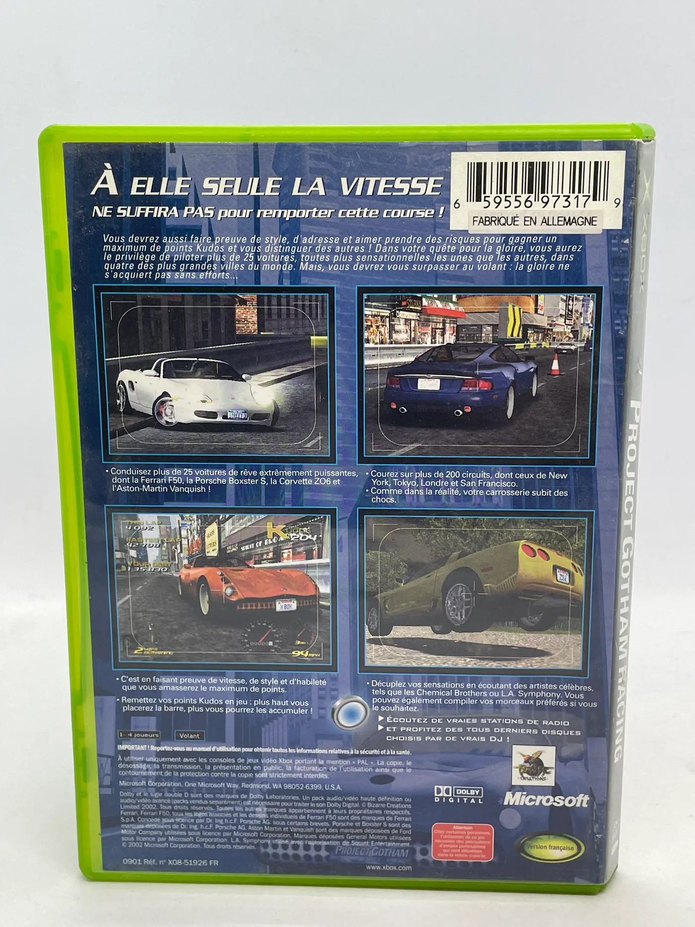 Project Gotham Racing Xbox