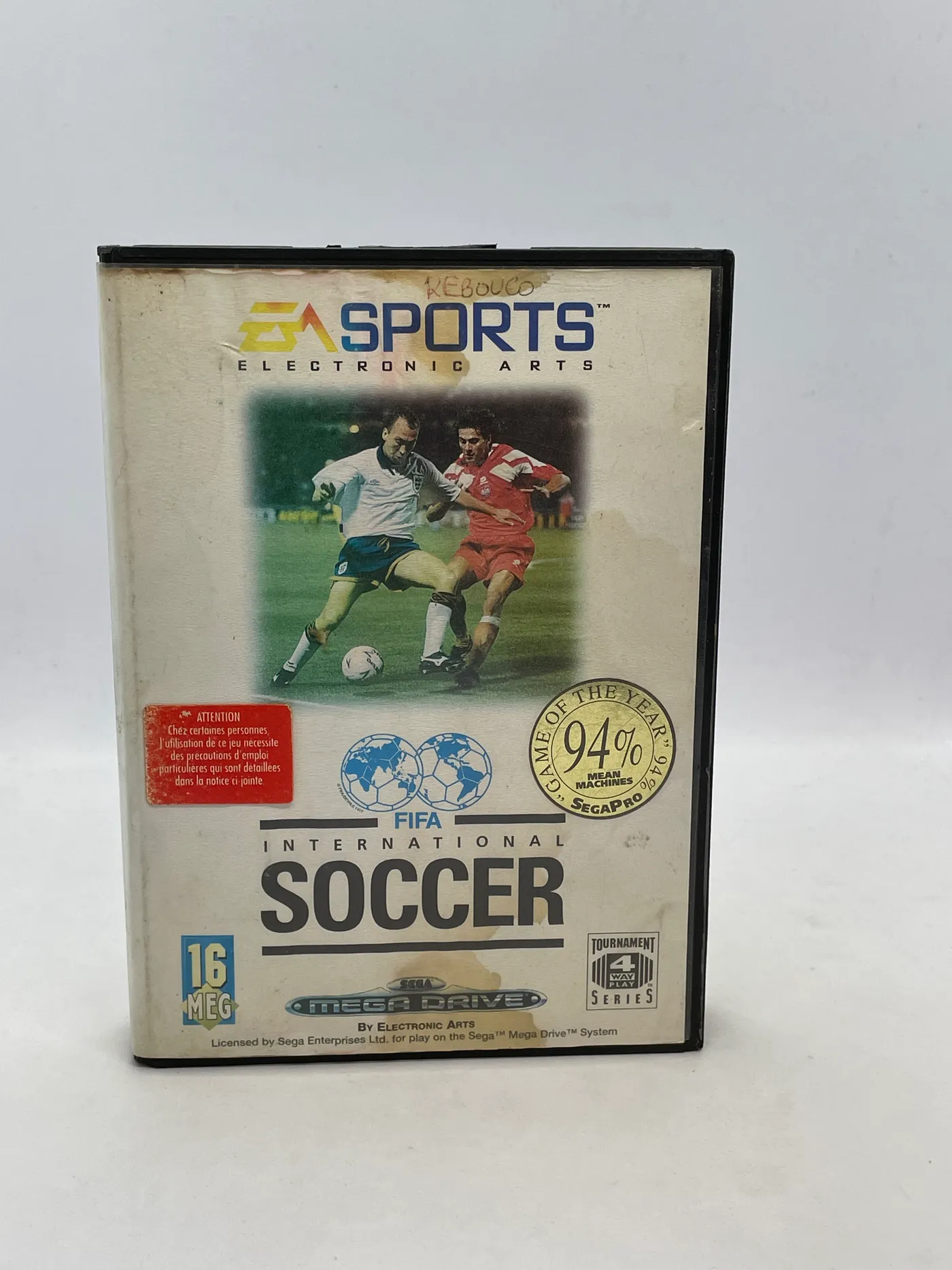 FIFA International Soccer Sega Mega Drive