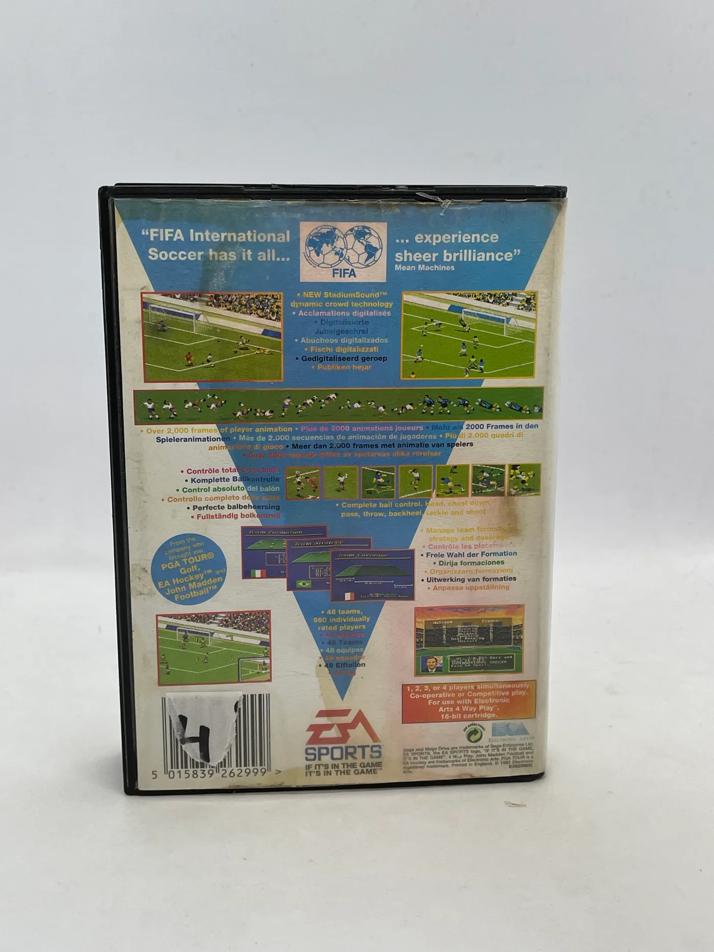 FIFA International Soccer Sega Mega Drive
