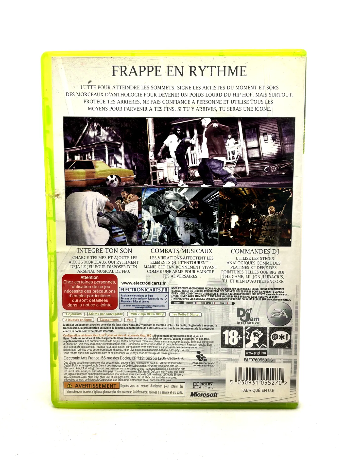 Def Jam Icon Xbox 360 (FR)