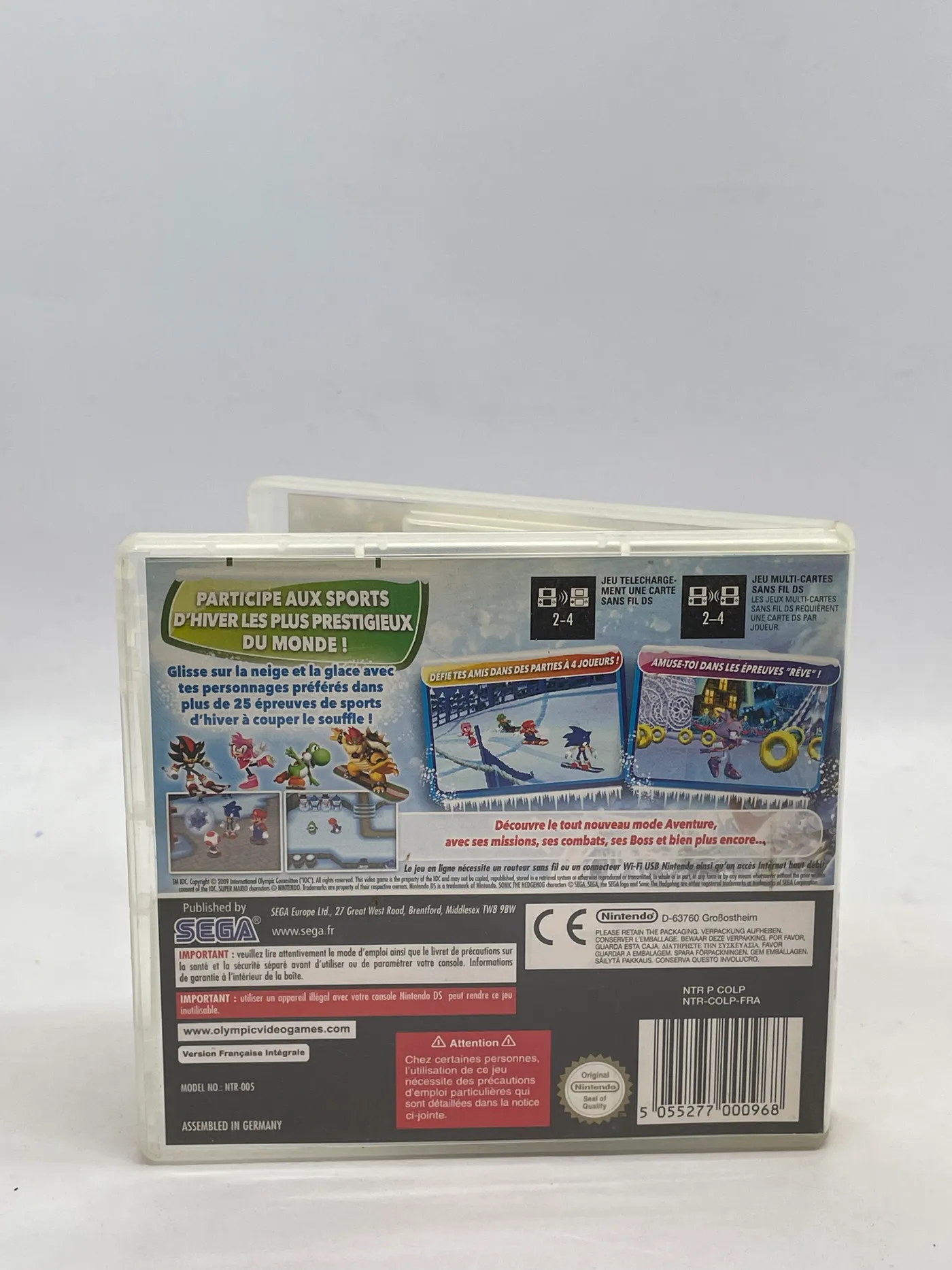 Mario & Sonic Olympic Winter Games Nintendo DS