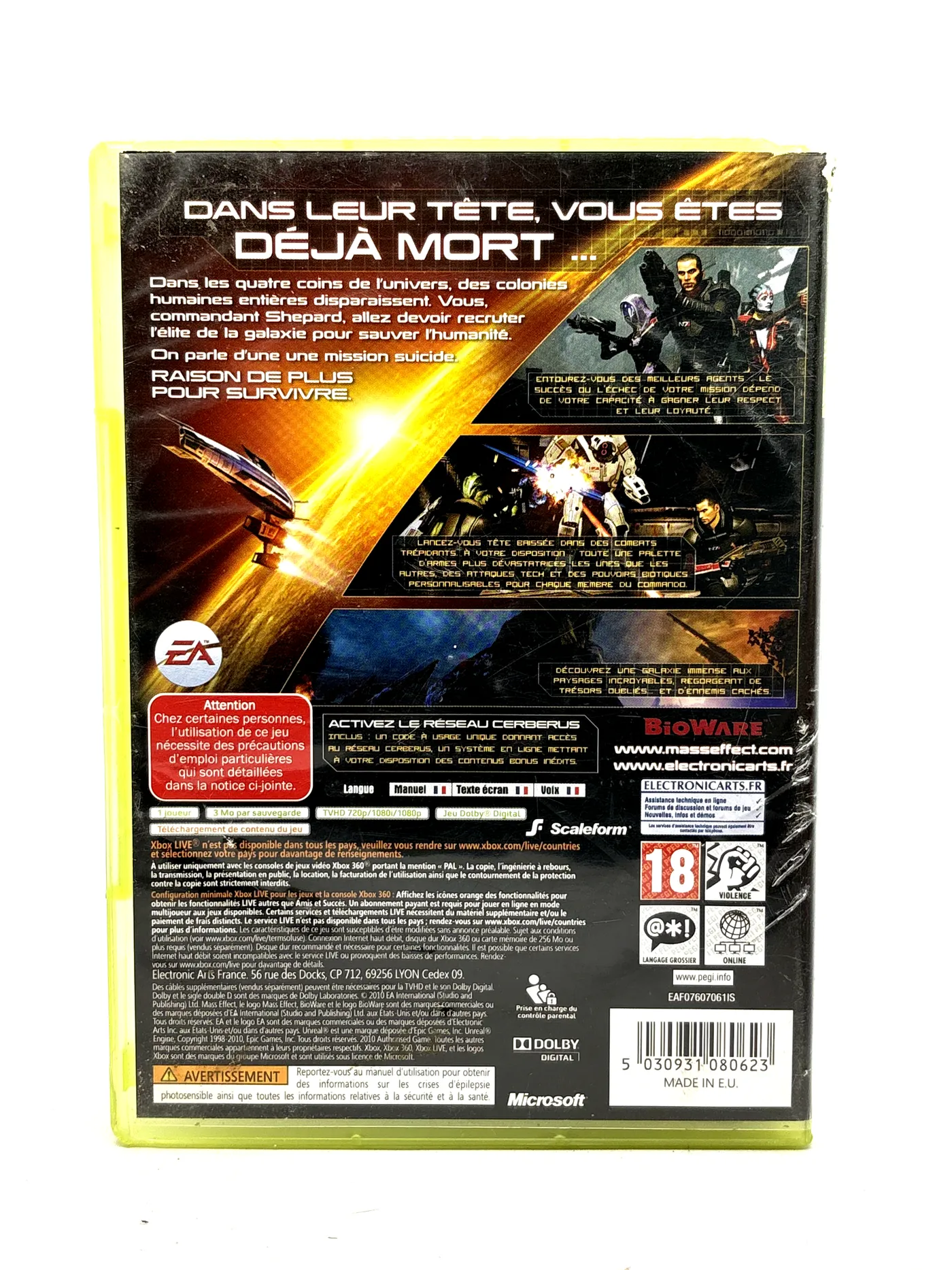 Mass Effect 2 Xbox 360 (FR)