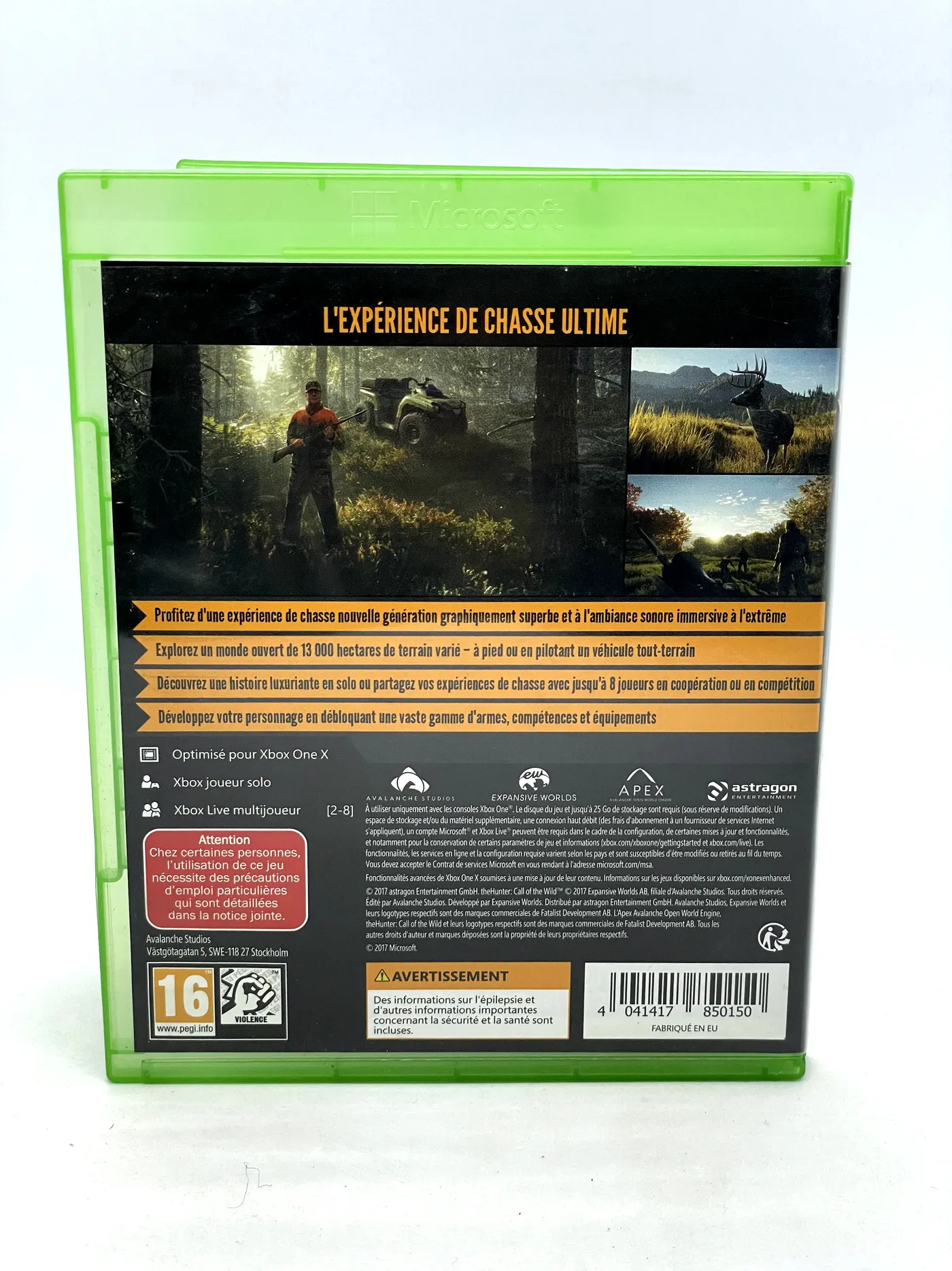 The Hunter Call of the Wild Xbox One