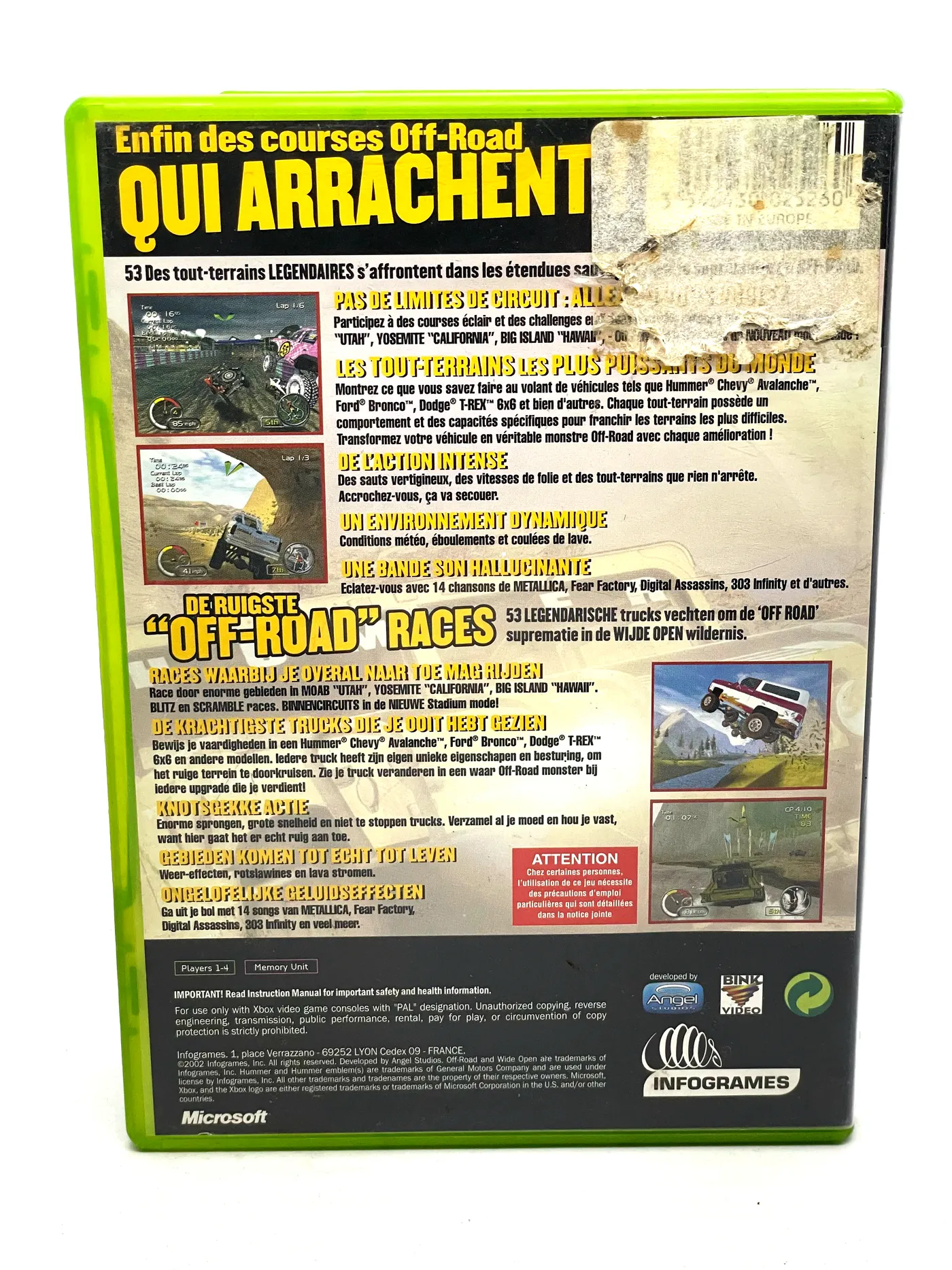 Off-Road Wide Open XBOX