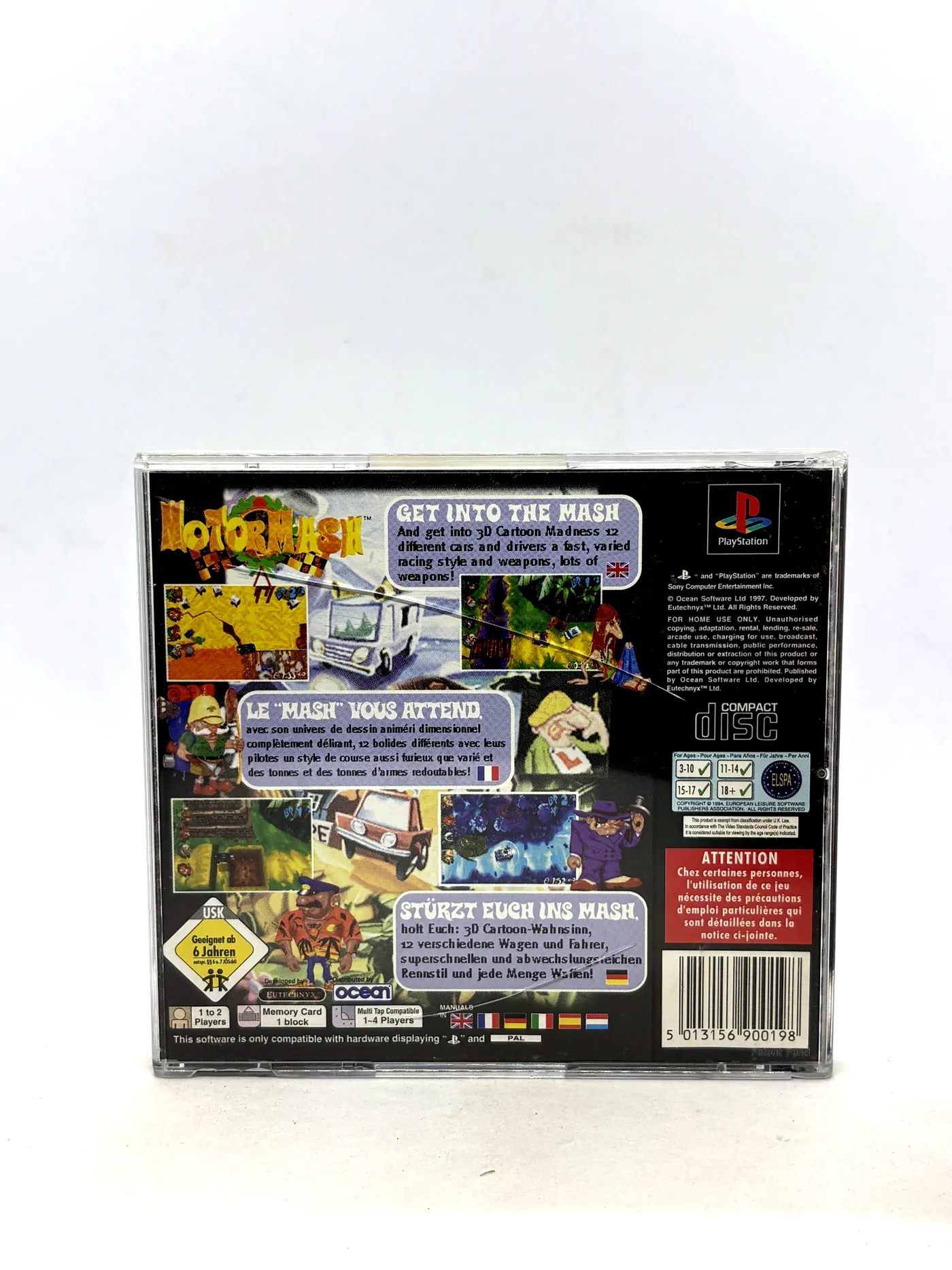 Motor Mash PS1 PSX