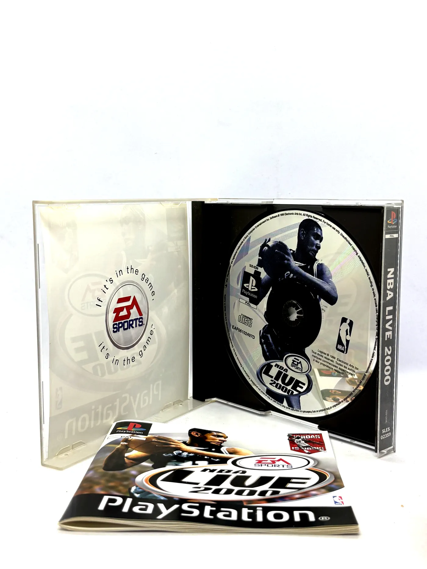 NBA Live 2000 PS1 PSX (FR)