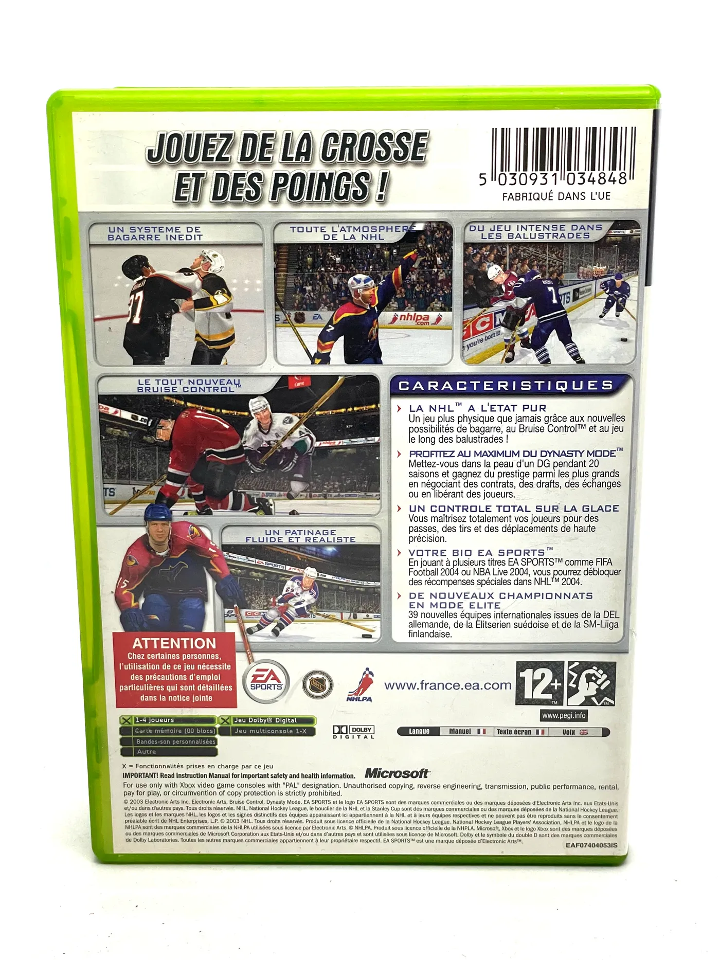NHL 2004 XBOX