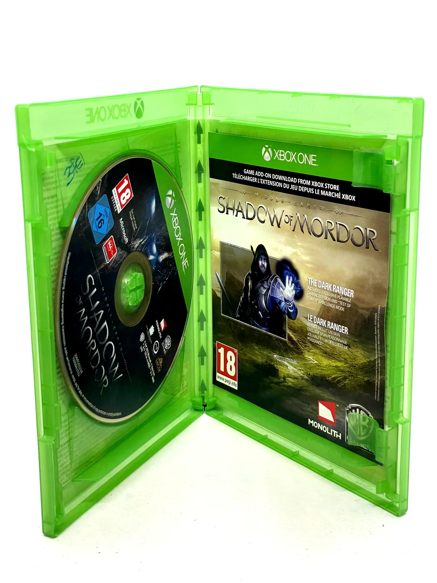 Middle-Earth Shadow of Mordor Xbox One