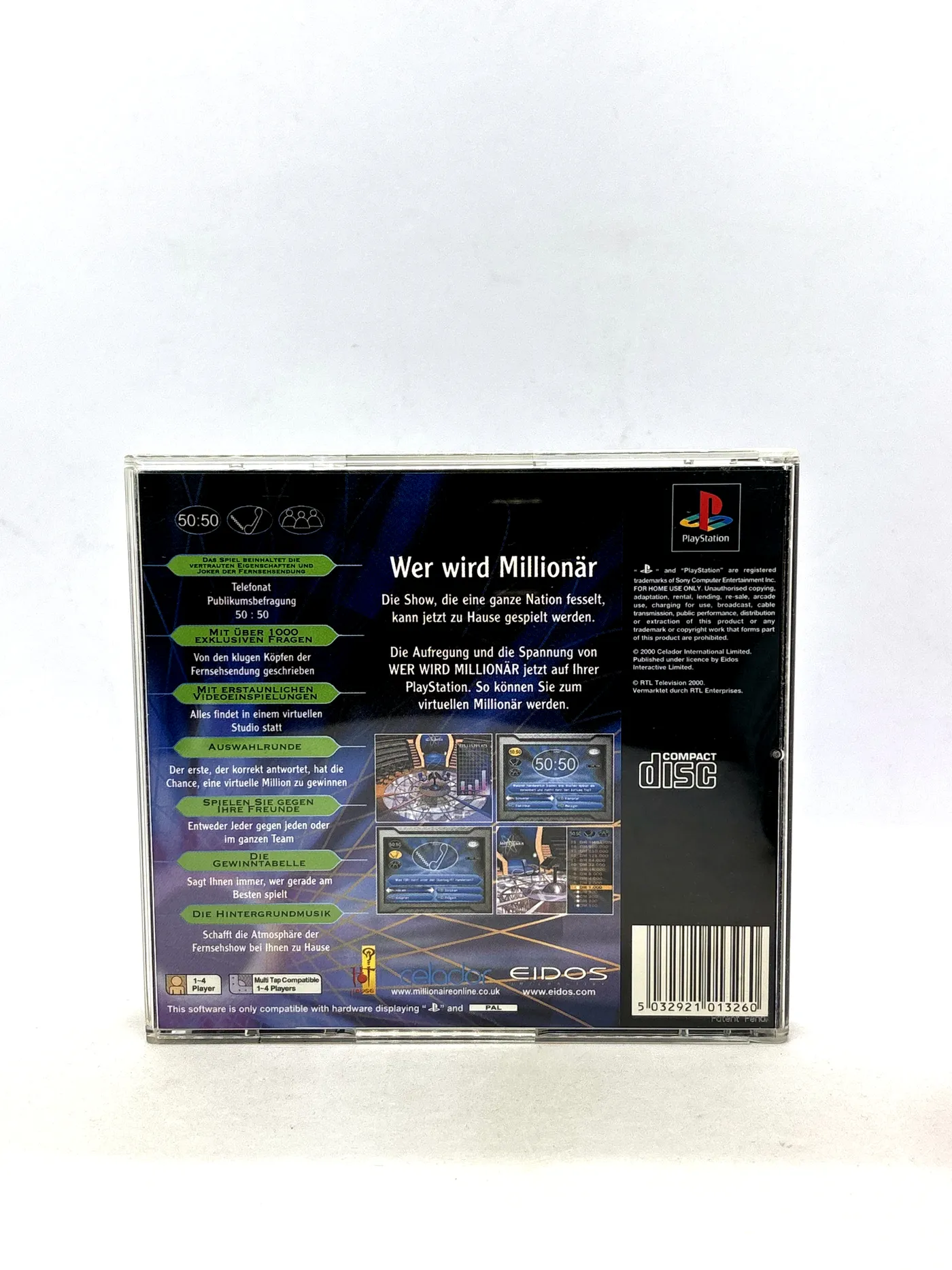 Who Wants to Be A Millionaire? PS1 PSX (GER)