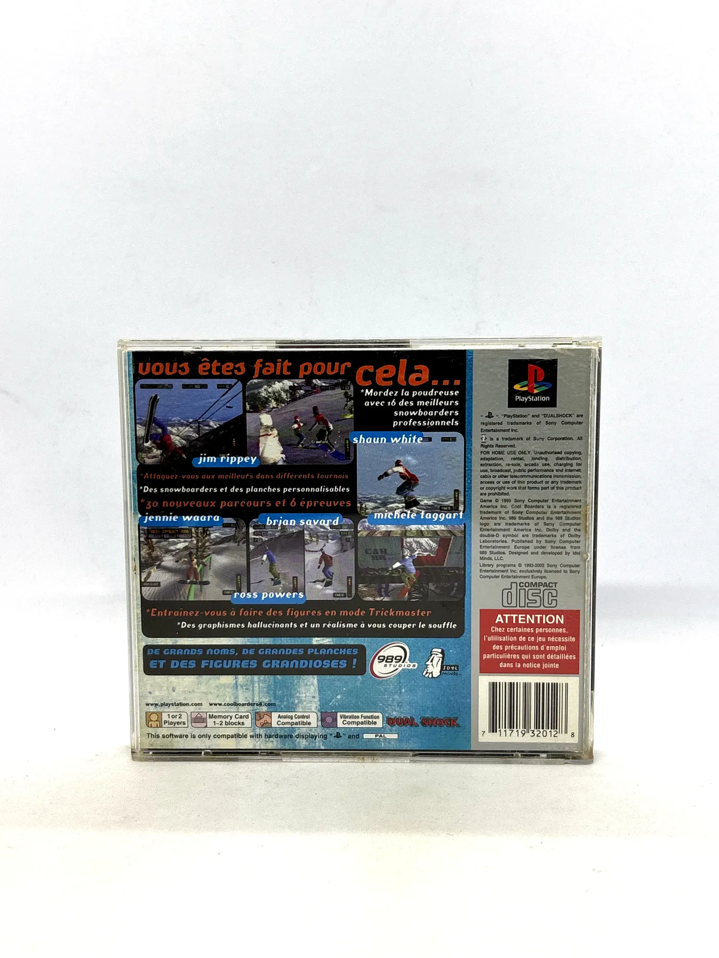 Cool Boarders 4 PS1 PSX