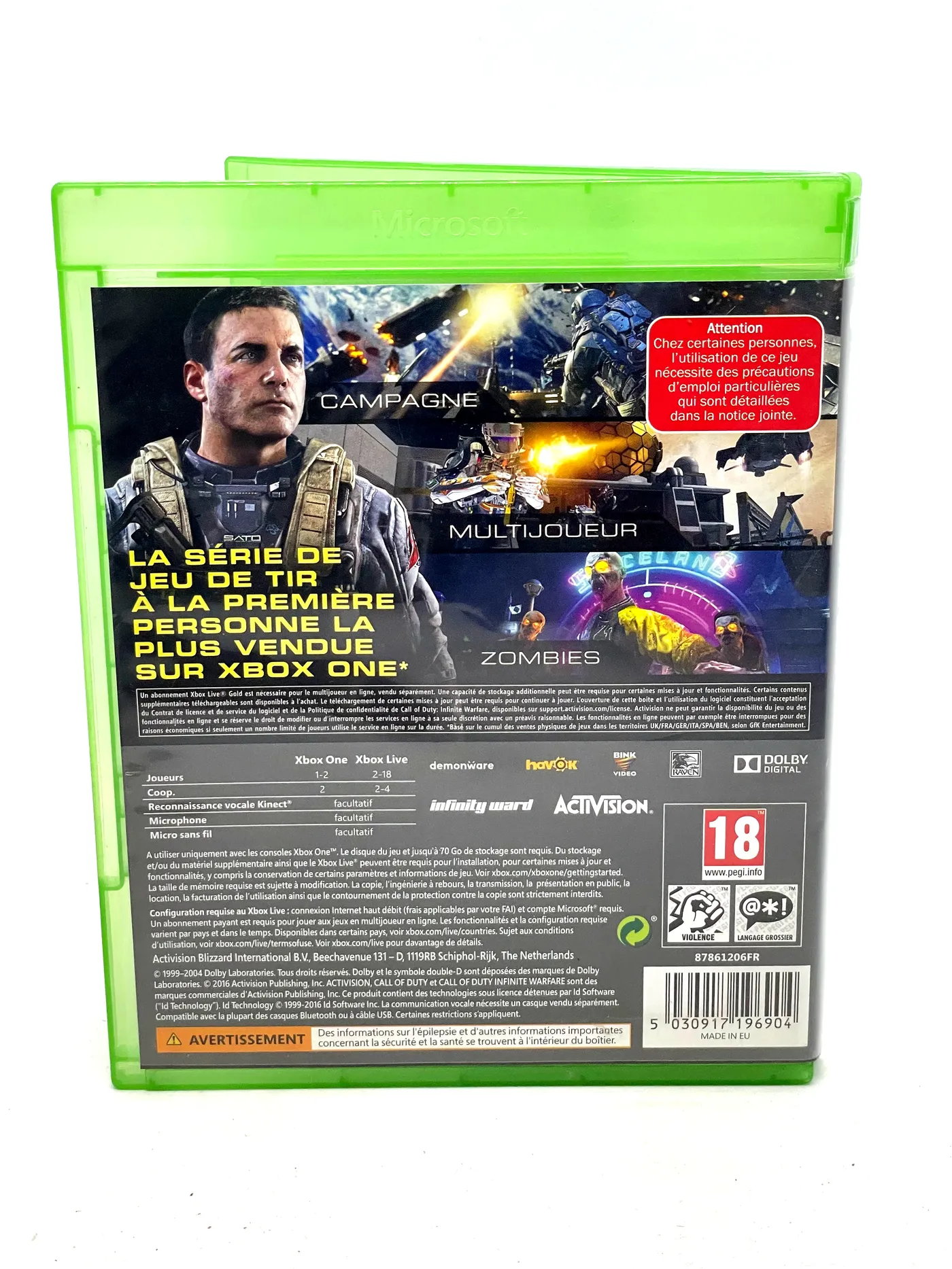 Call of Duty Infinite Warfare Xbox One