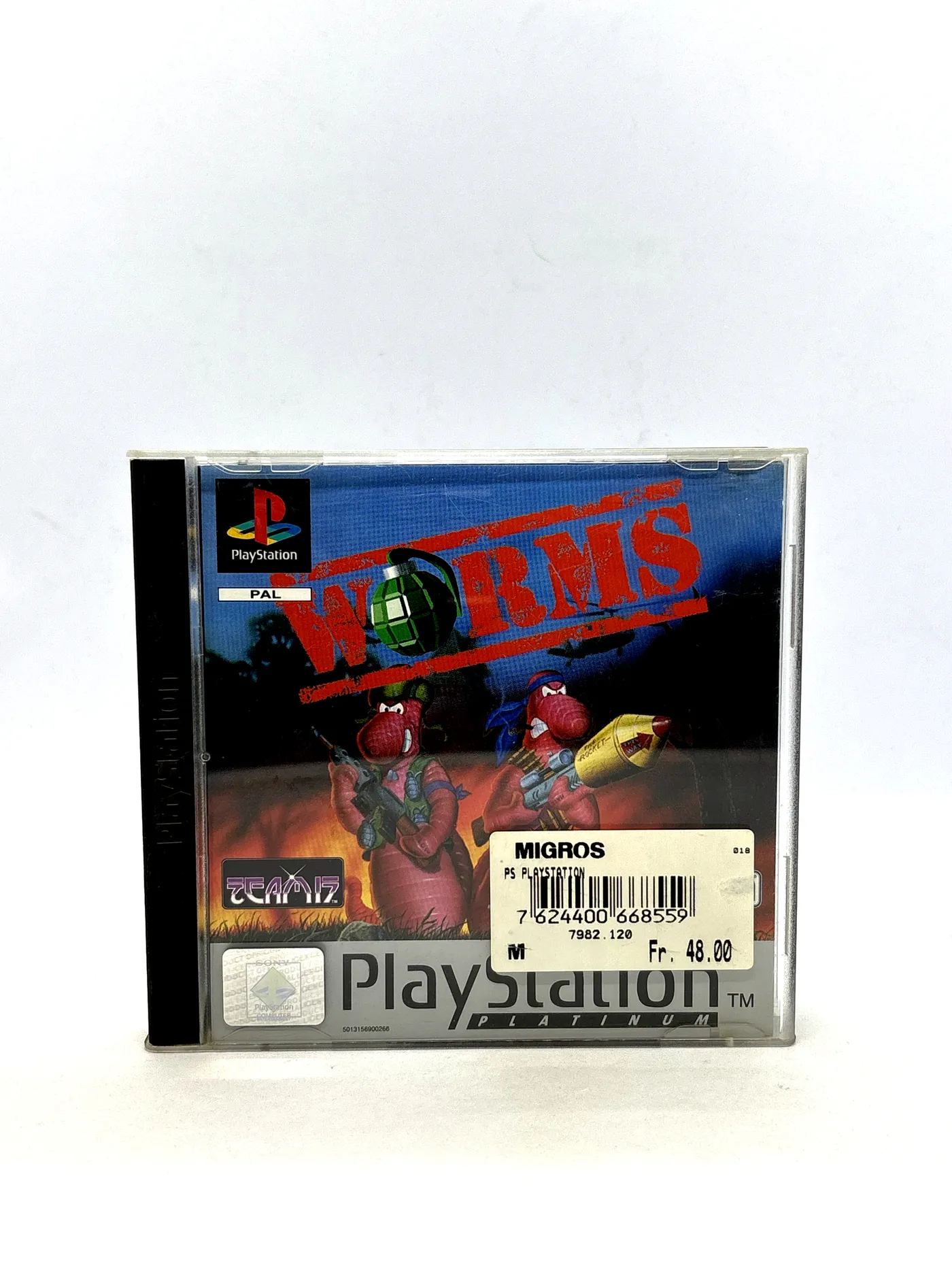 Worms PS1 PSX