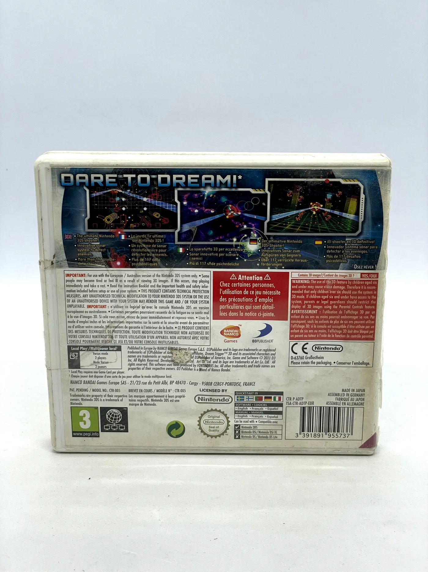Dream Trigger 3DS Nintendo 3DS