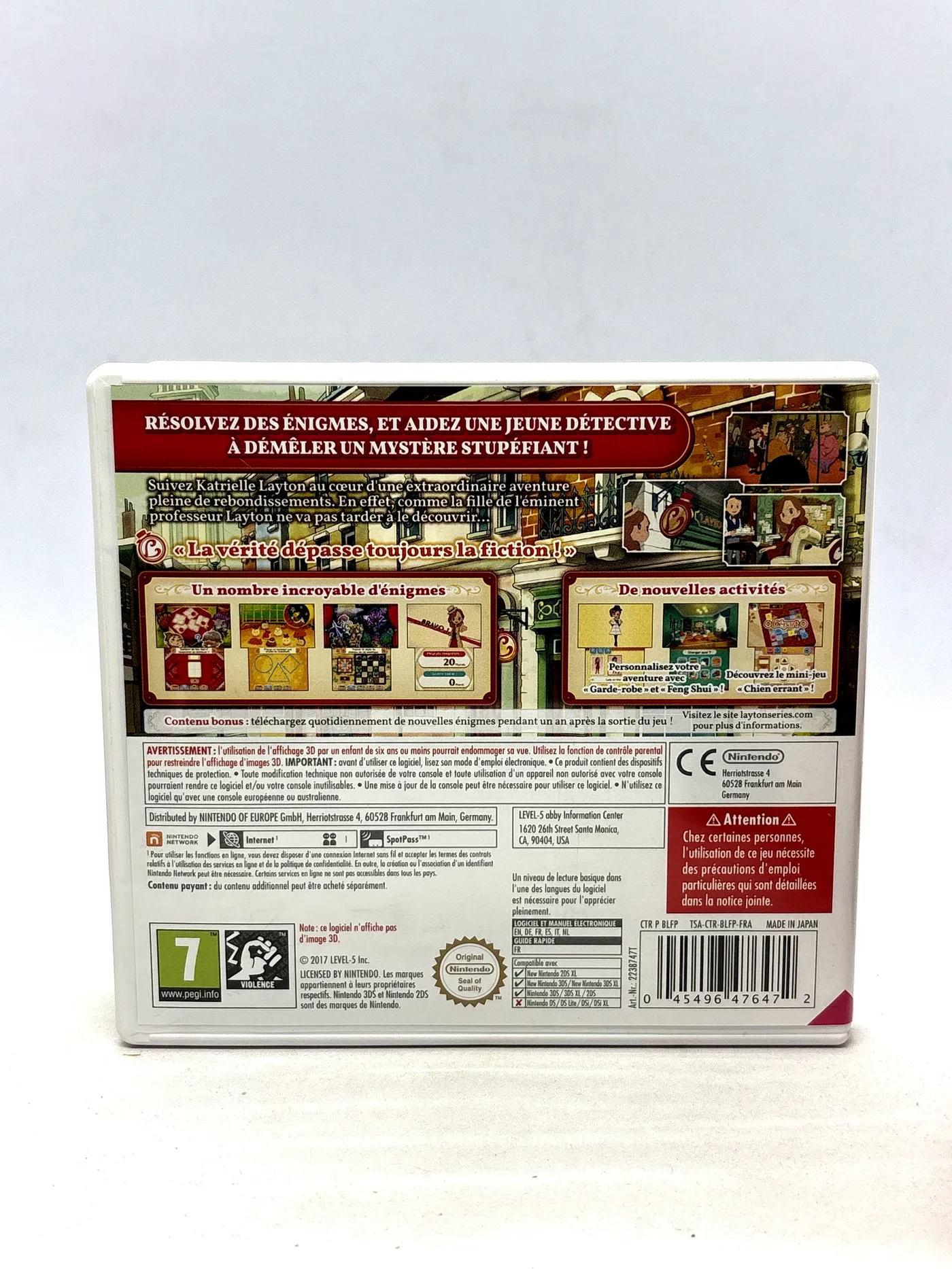 Layton's Mystery Journey Katrielle and the Millionaires' Conspiracy 3DS