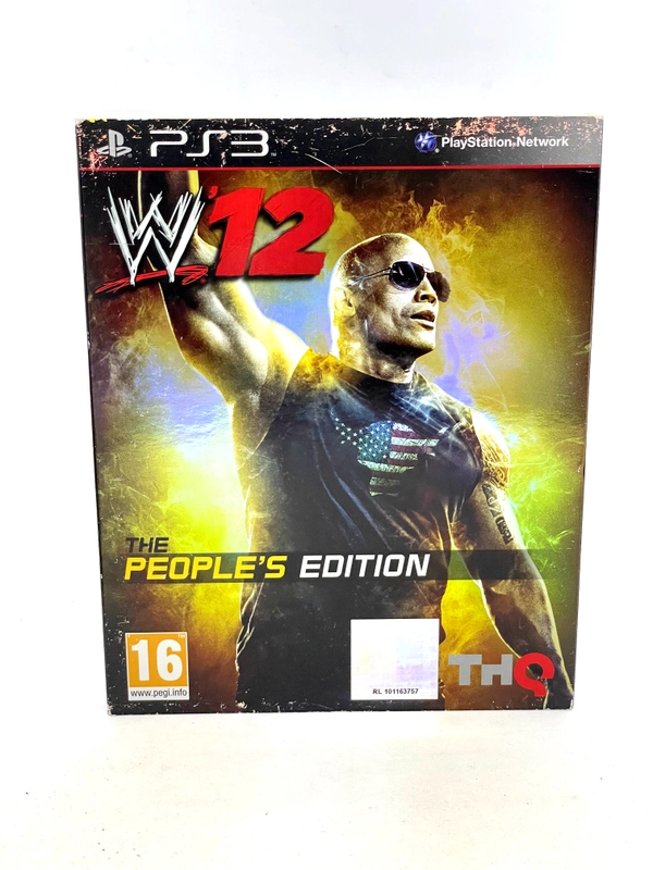 Jeu WWE 12 - Version Promo Press Pour PlayStation 3 (PS3) - Région PAL - Bon état Avec Boîtier Et Instructions
